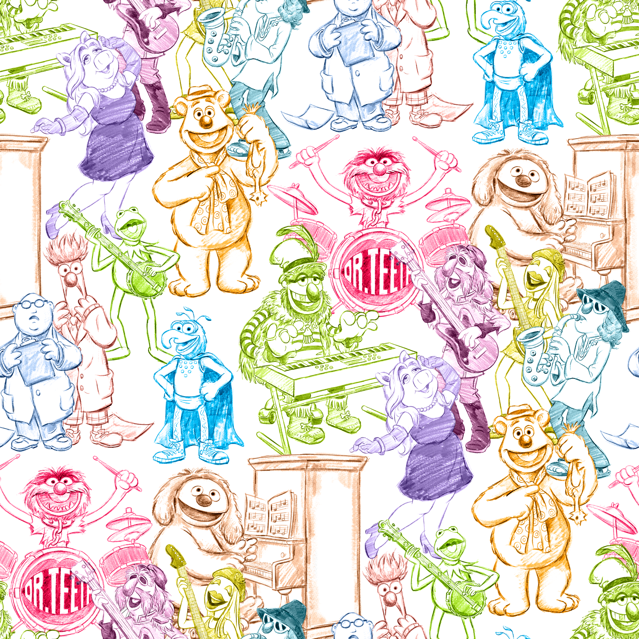 tiled preview square