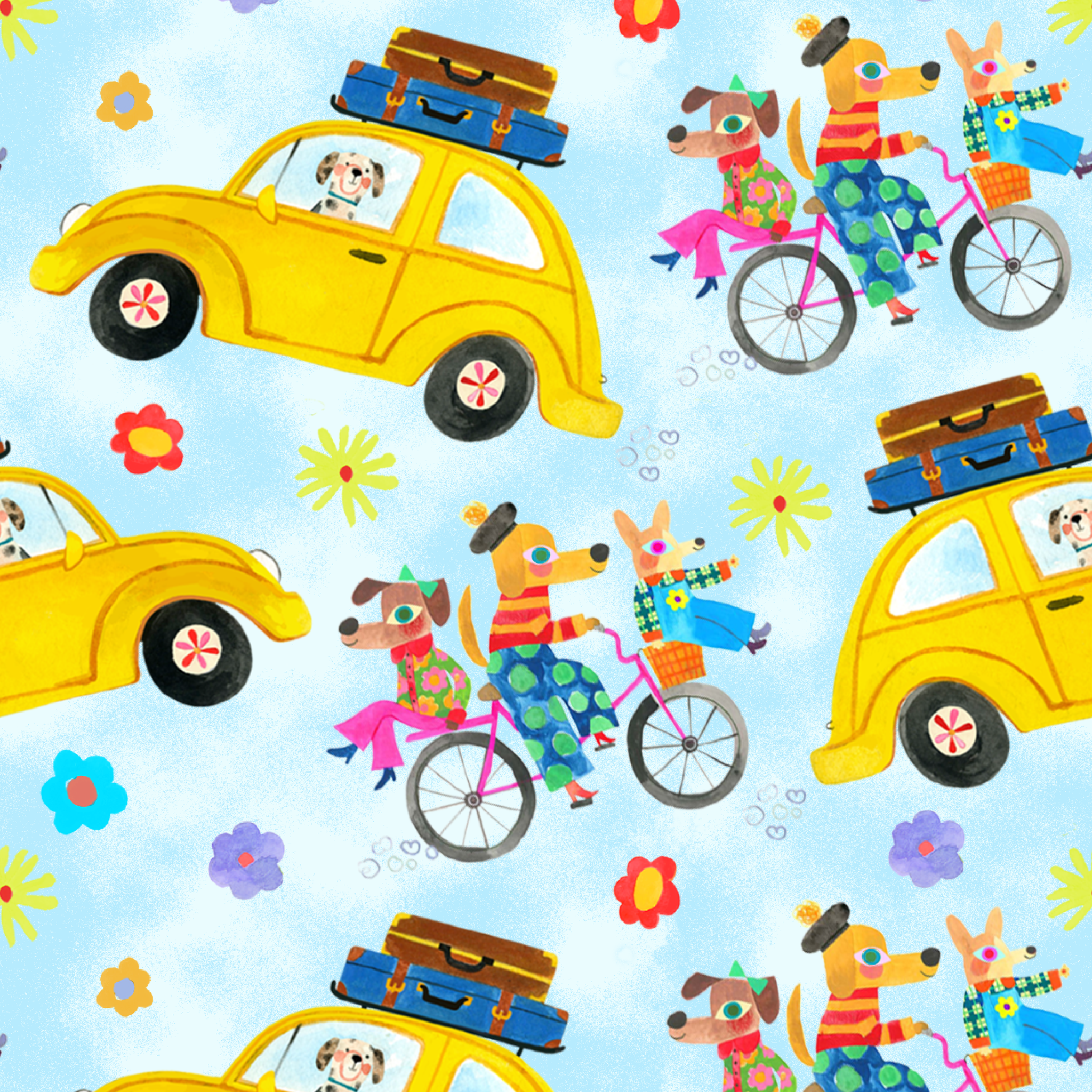 tiled preview square