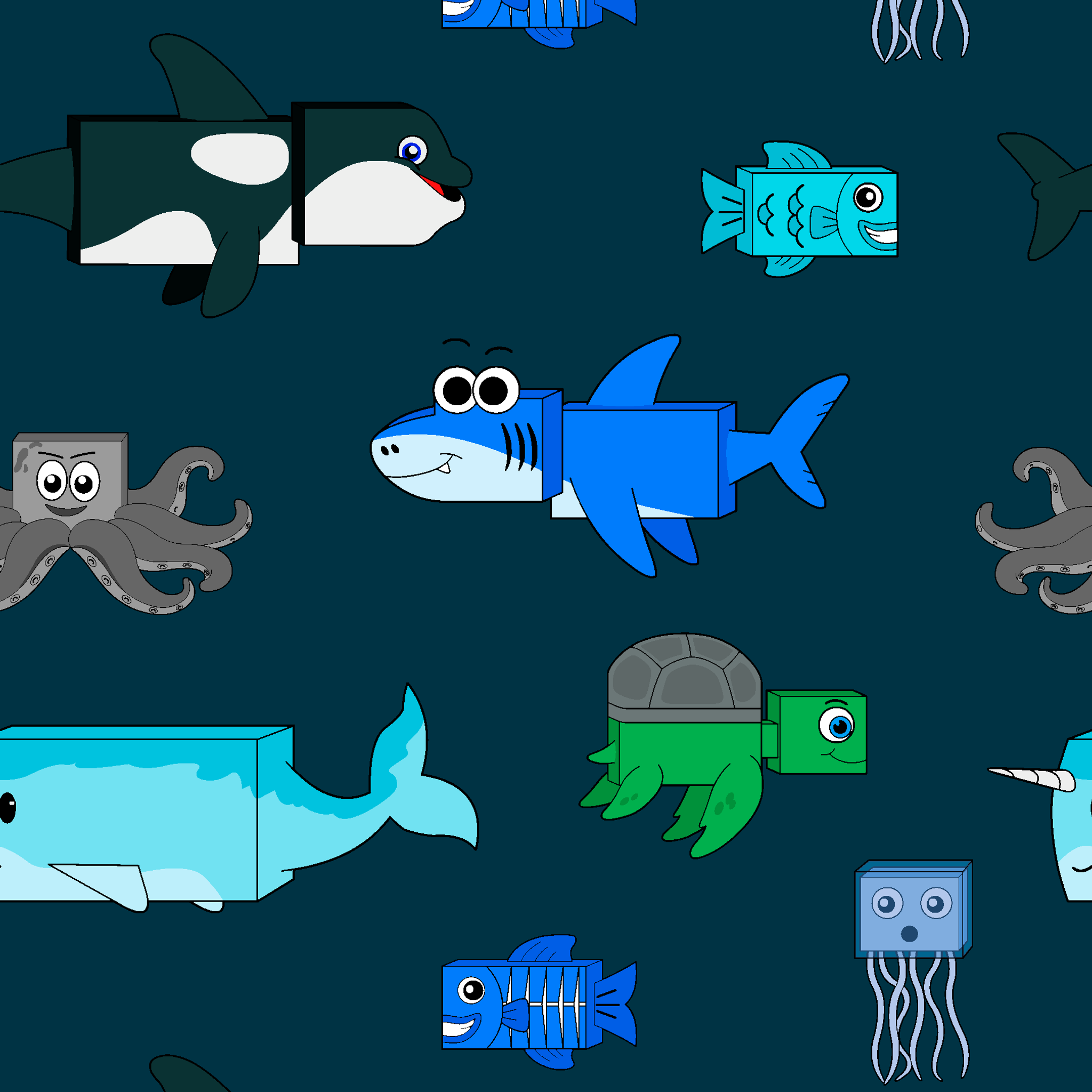 tiled preview square