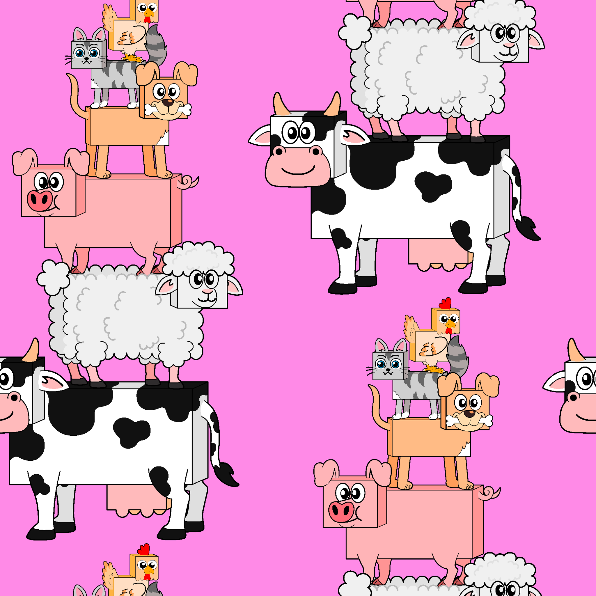 tiled preview square