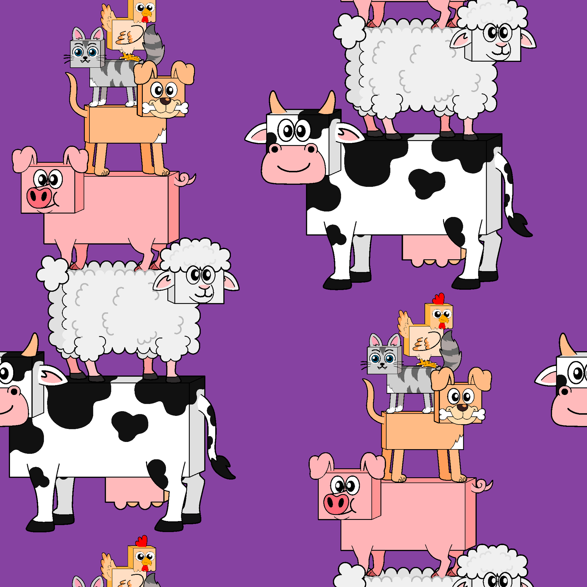 tiled preview square