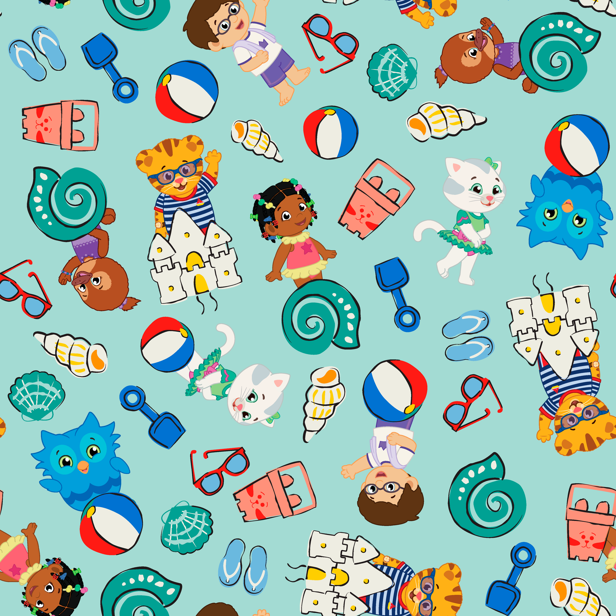 tiled preview square