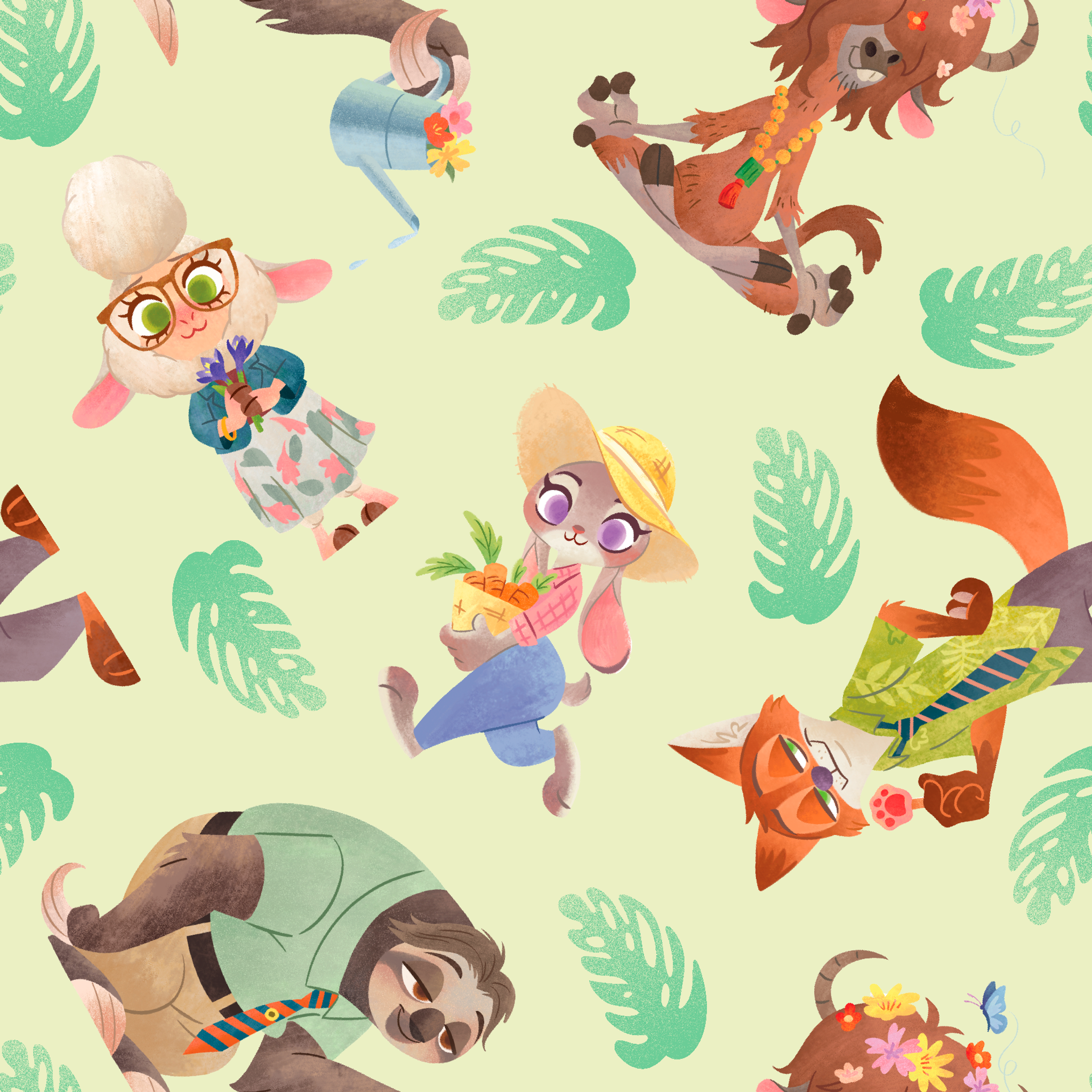 tiled preview square