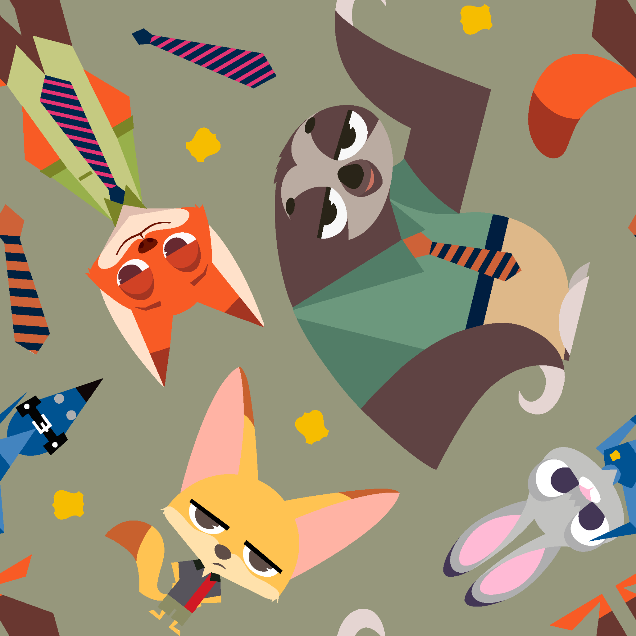 tiled preview square