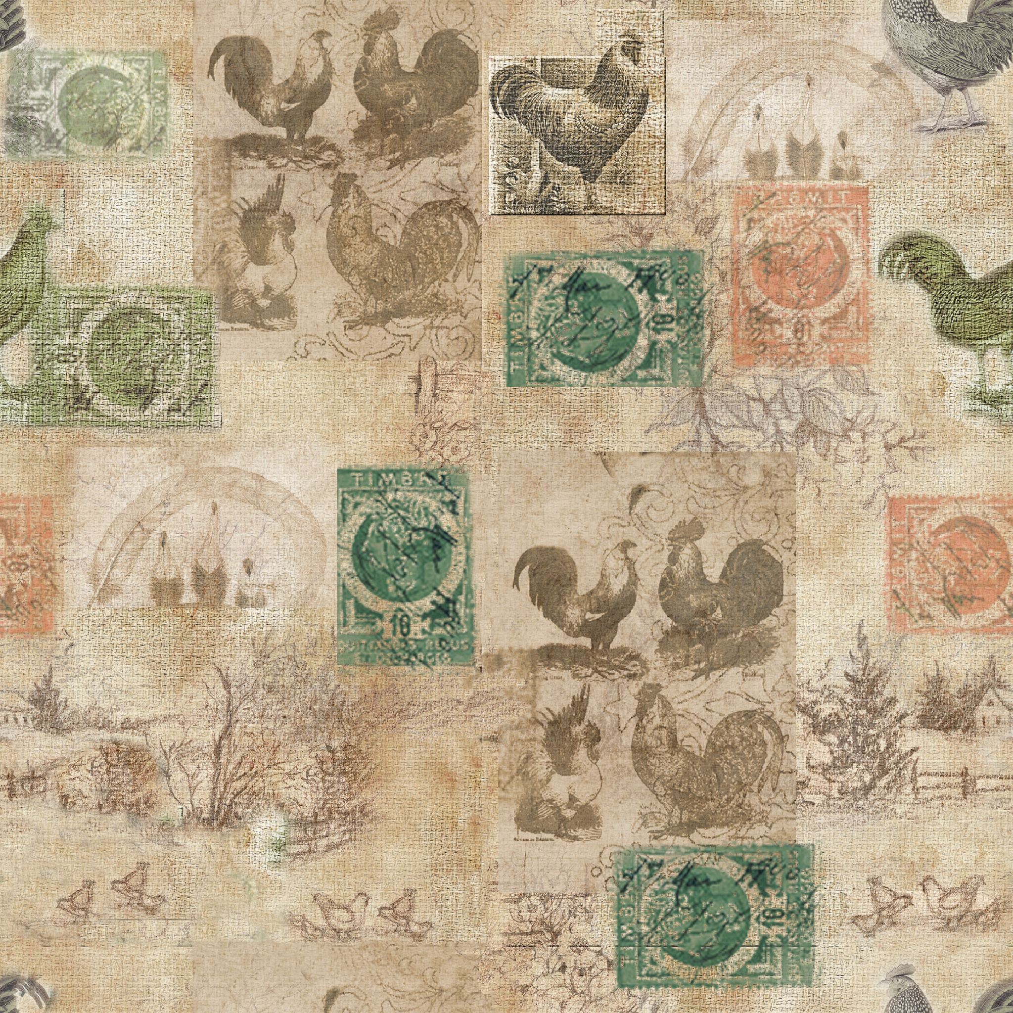 tiled preview square