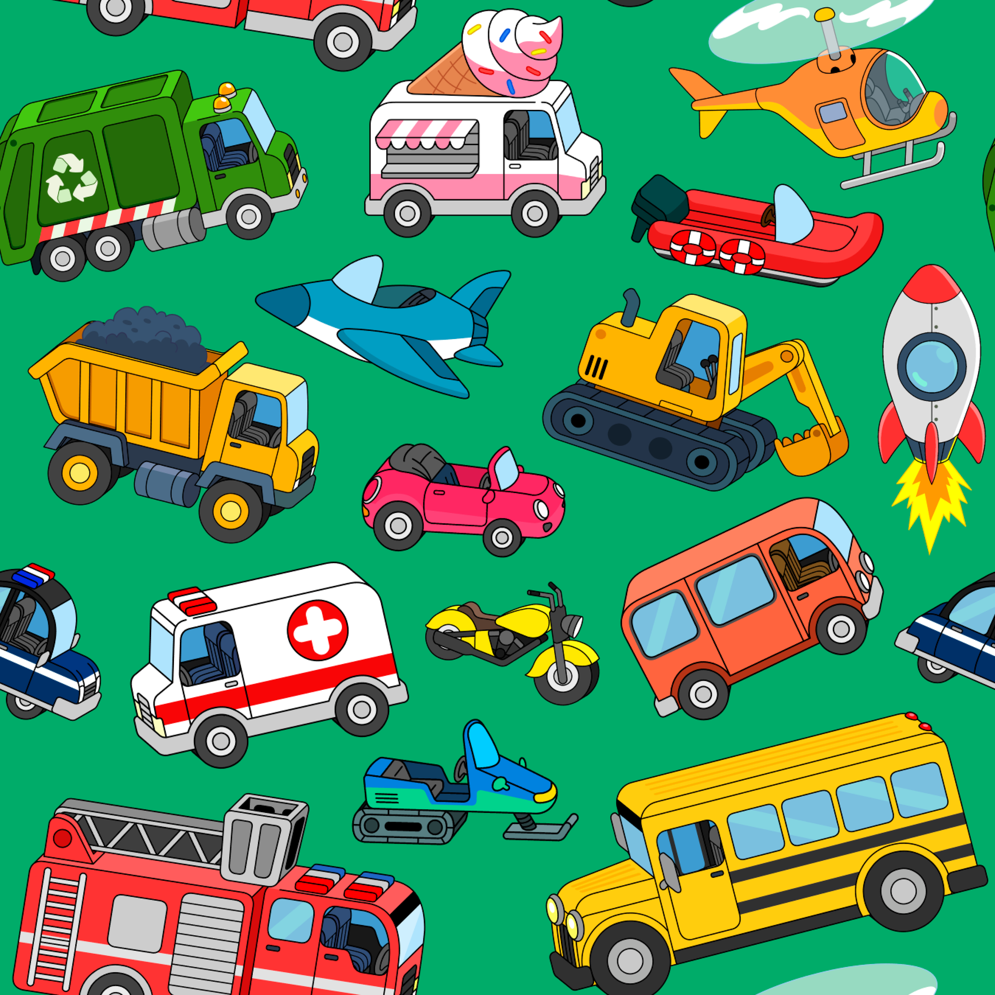 tiled preview square