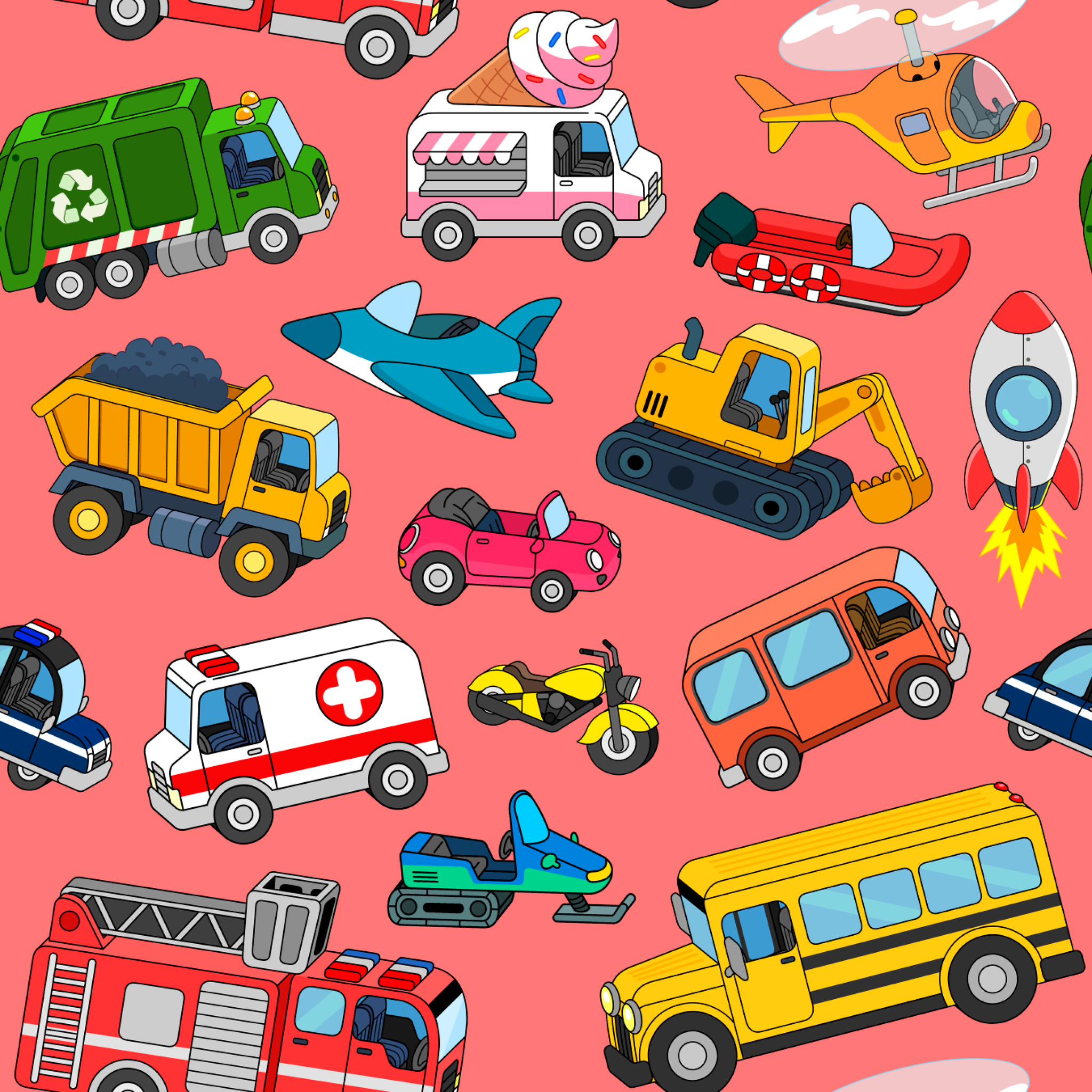 tiled preview square