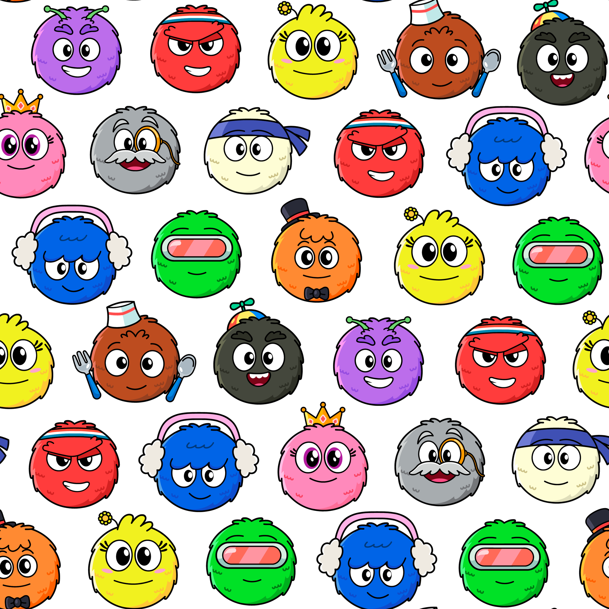 tiled preview square