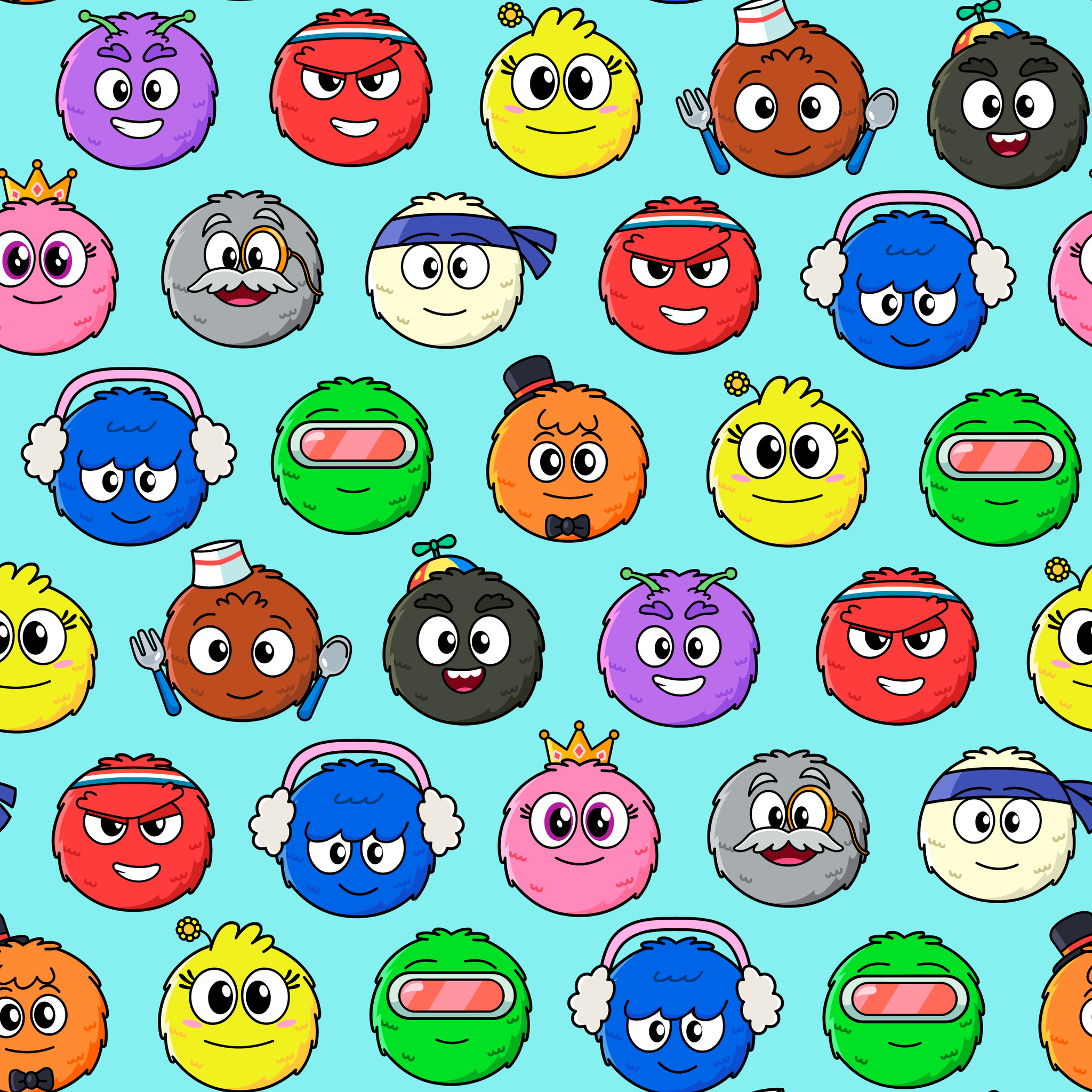 tiled preview square