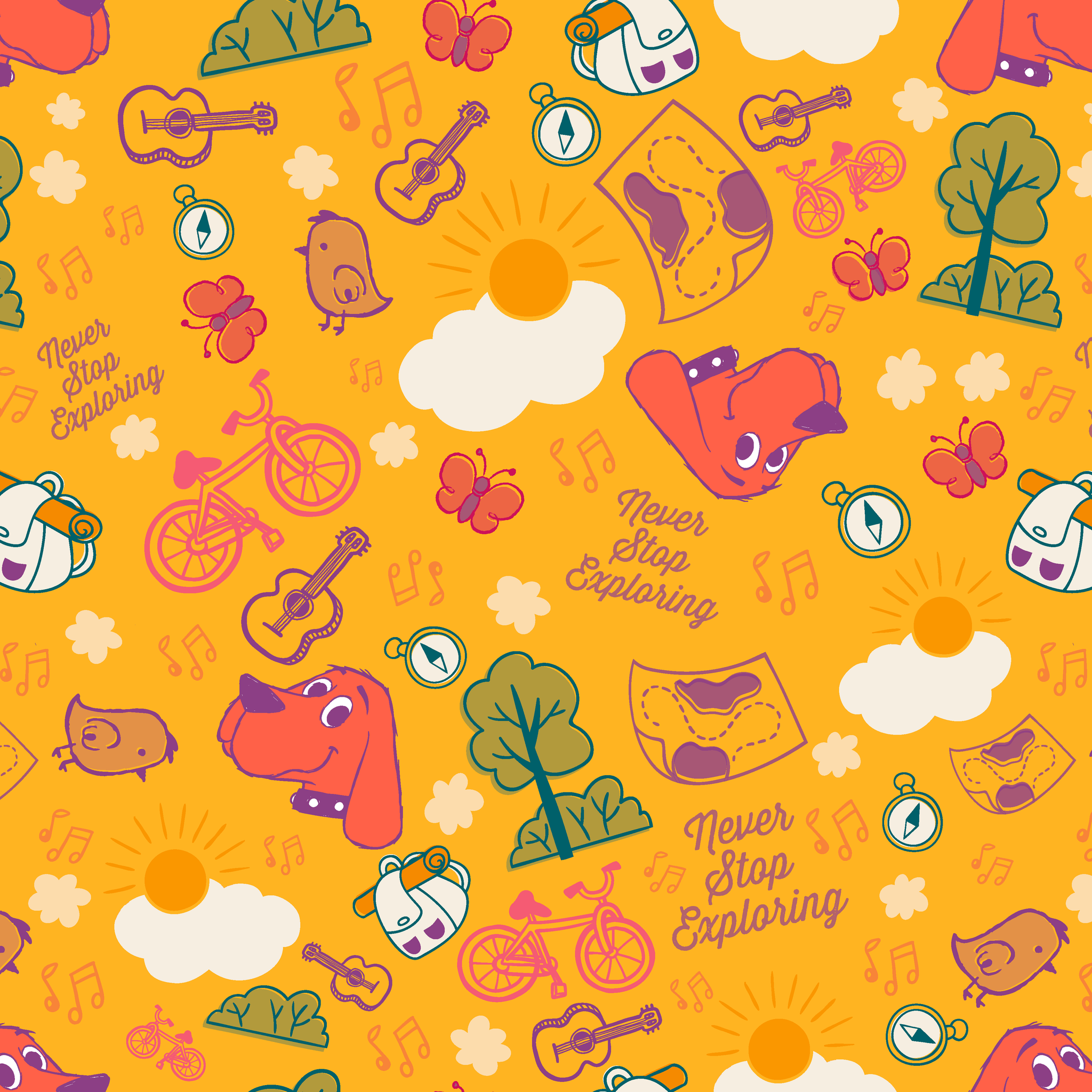 tiled preview square