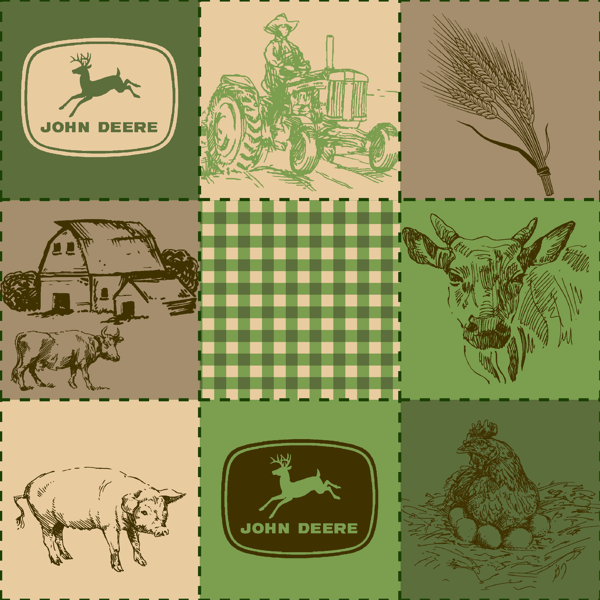 tiled preview square