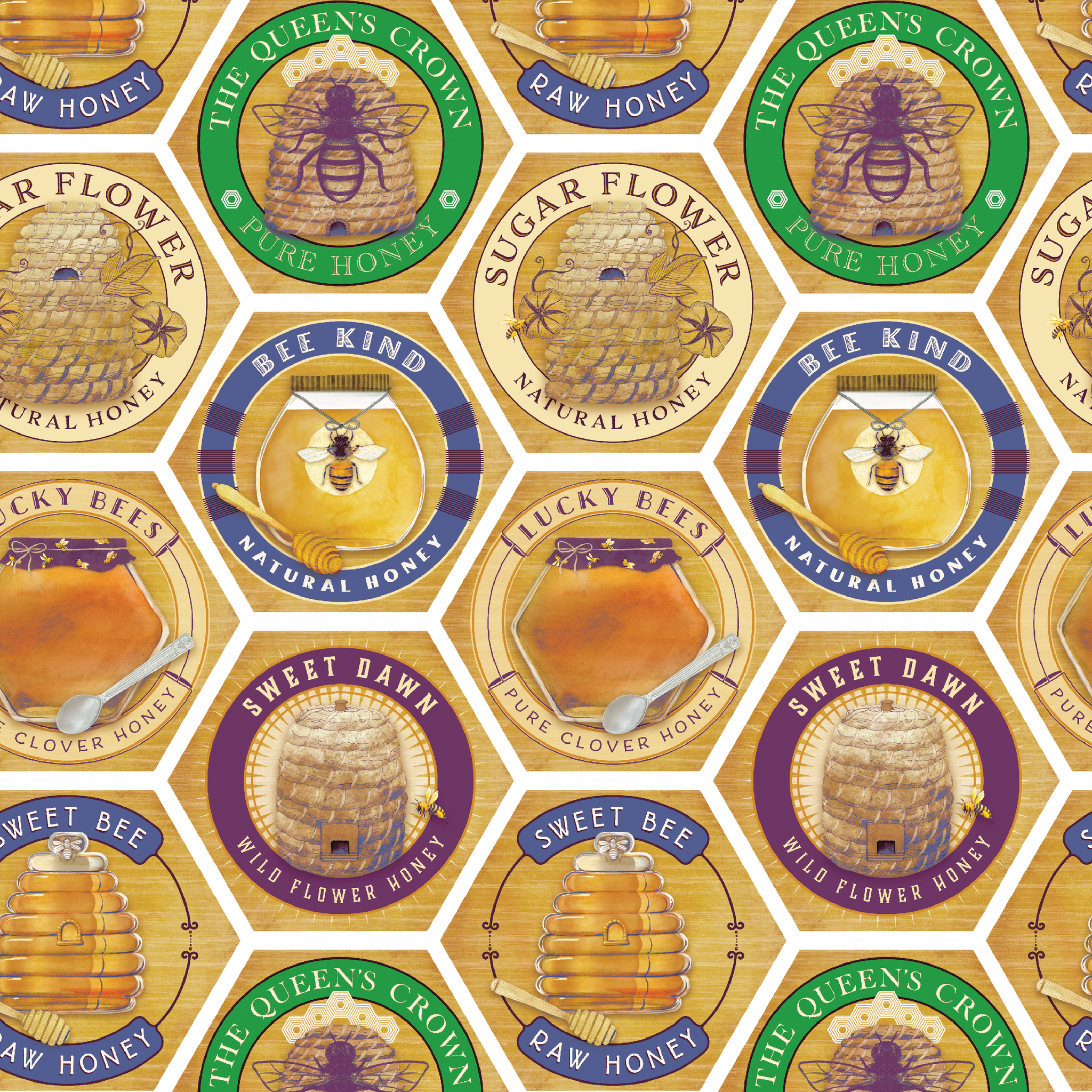 tiled preview square