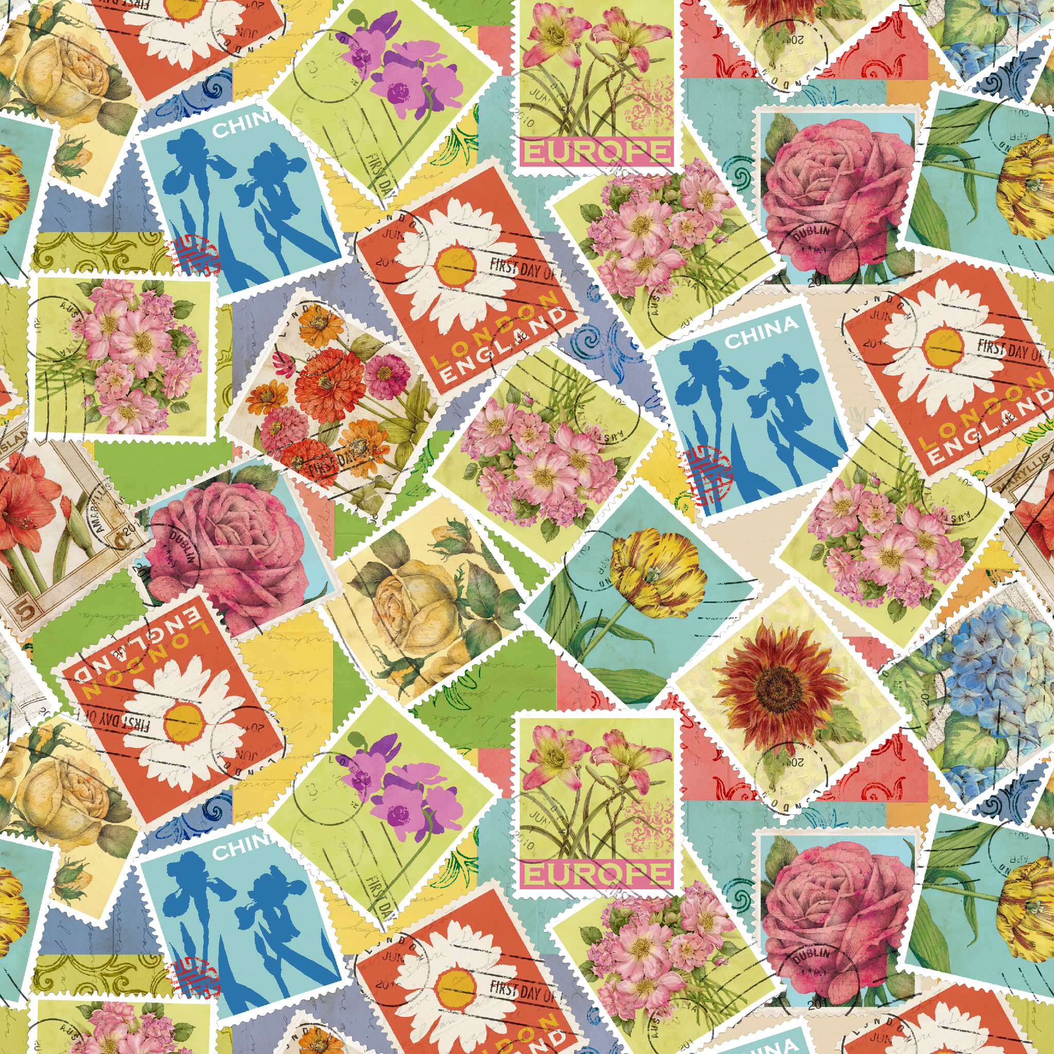 tiled preview square