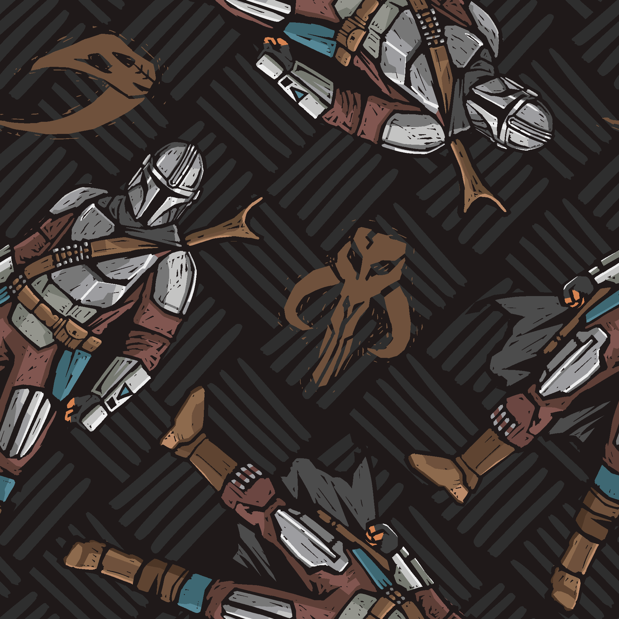 tiled preview square