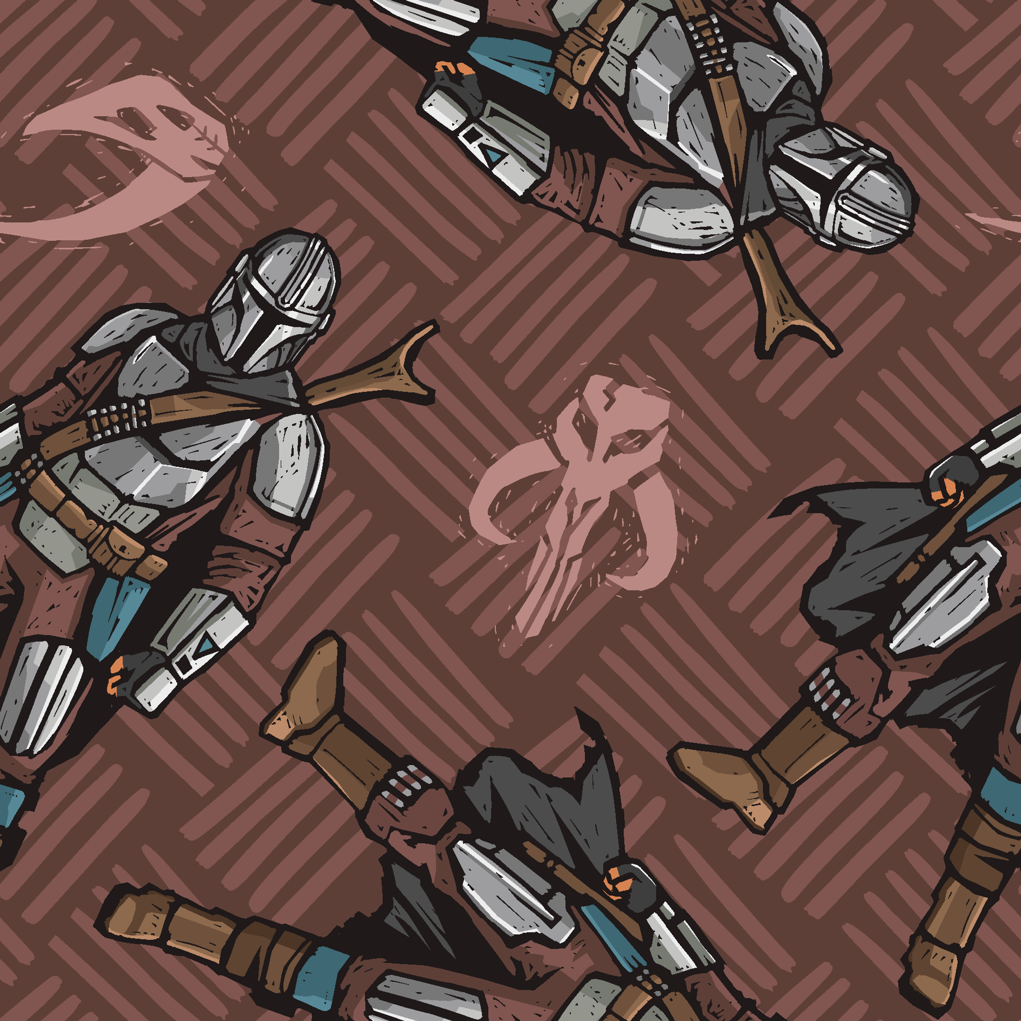tiled preview square