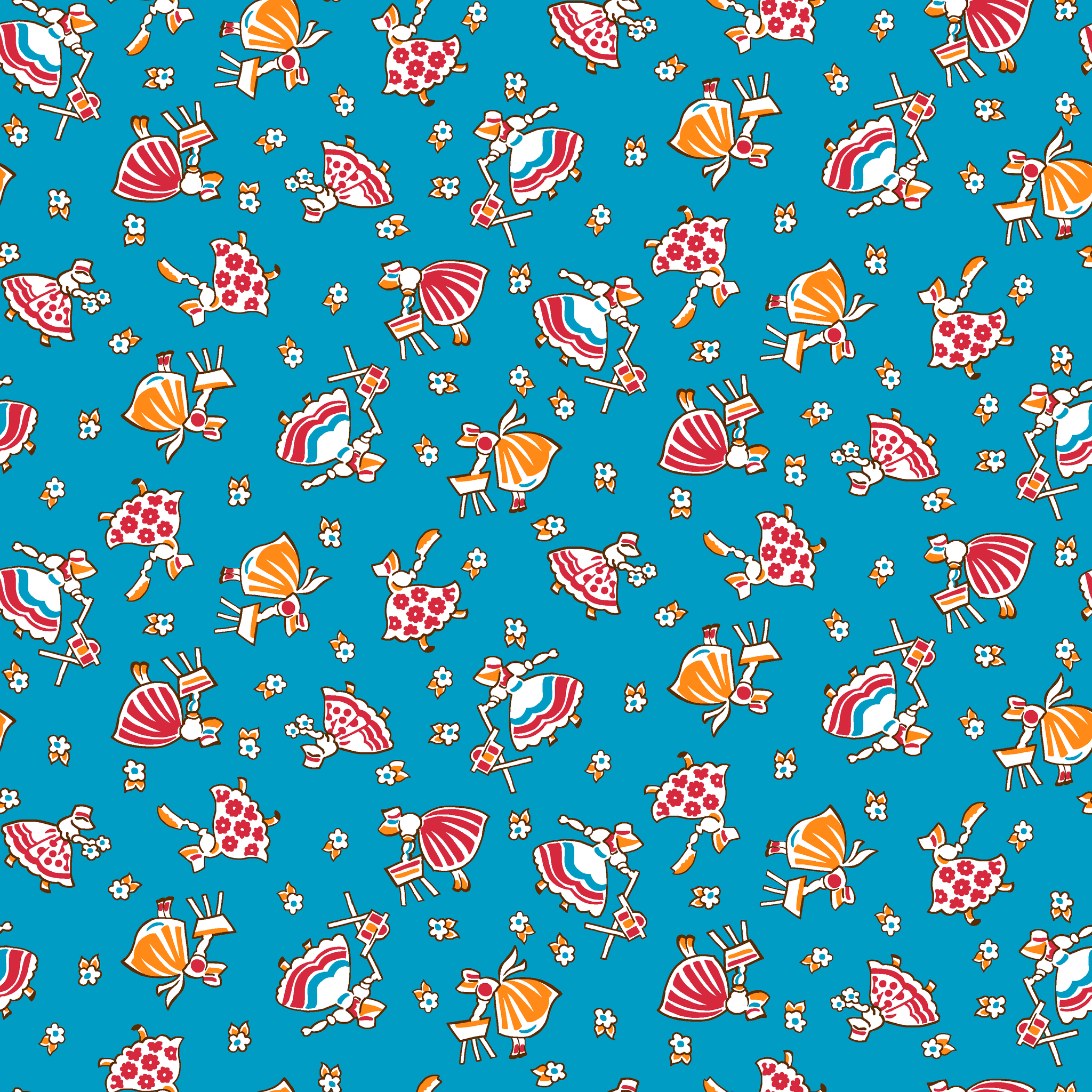 tiled preview square