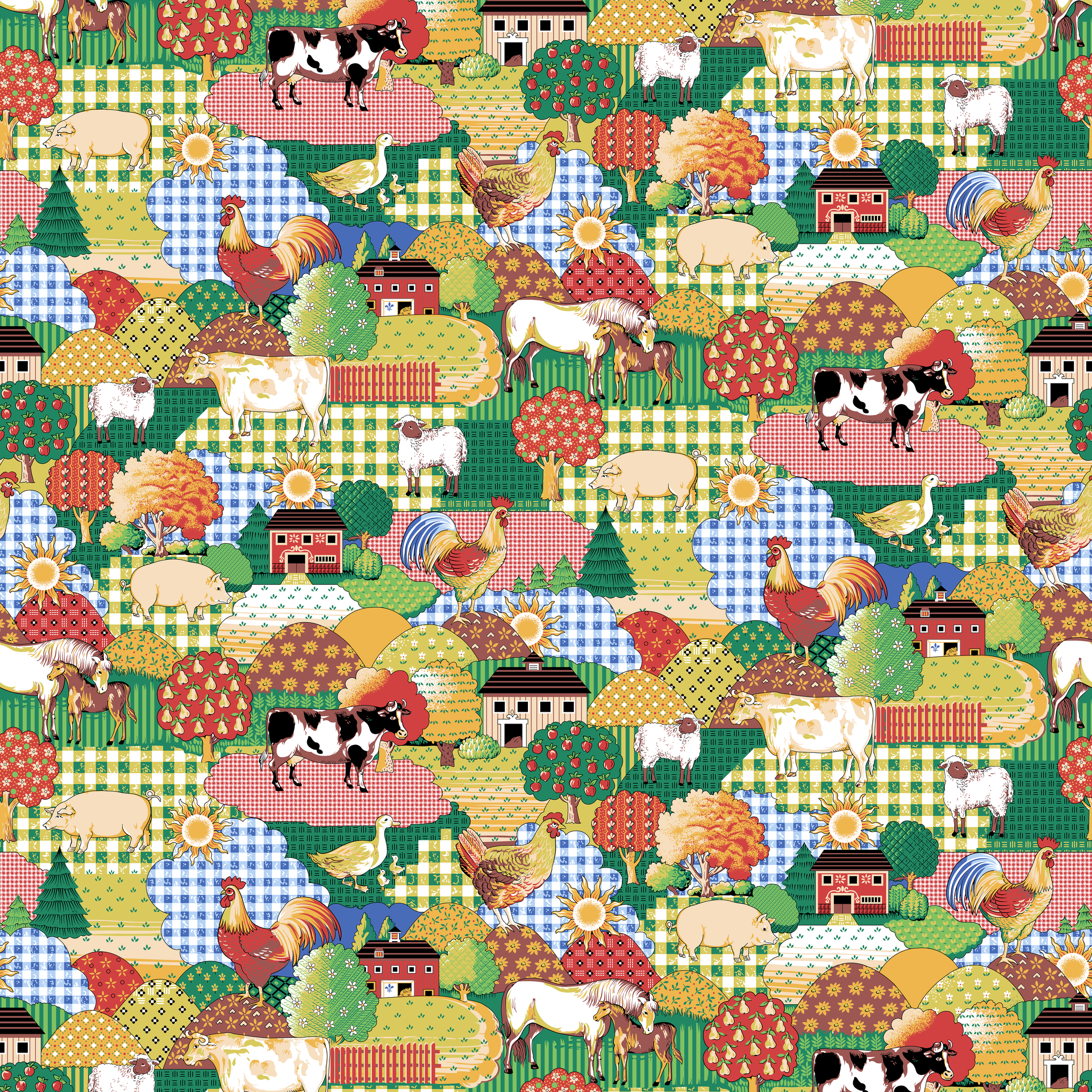 tiled preview square