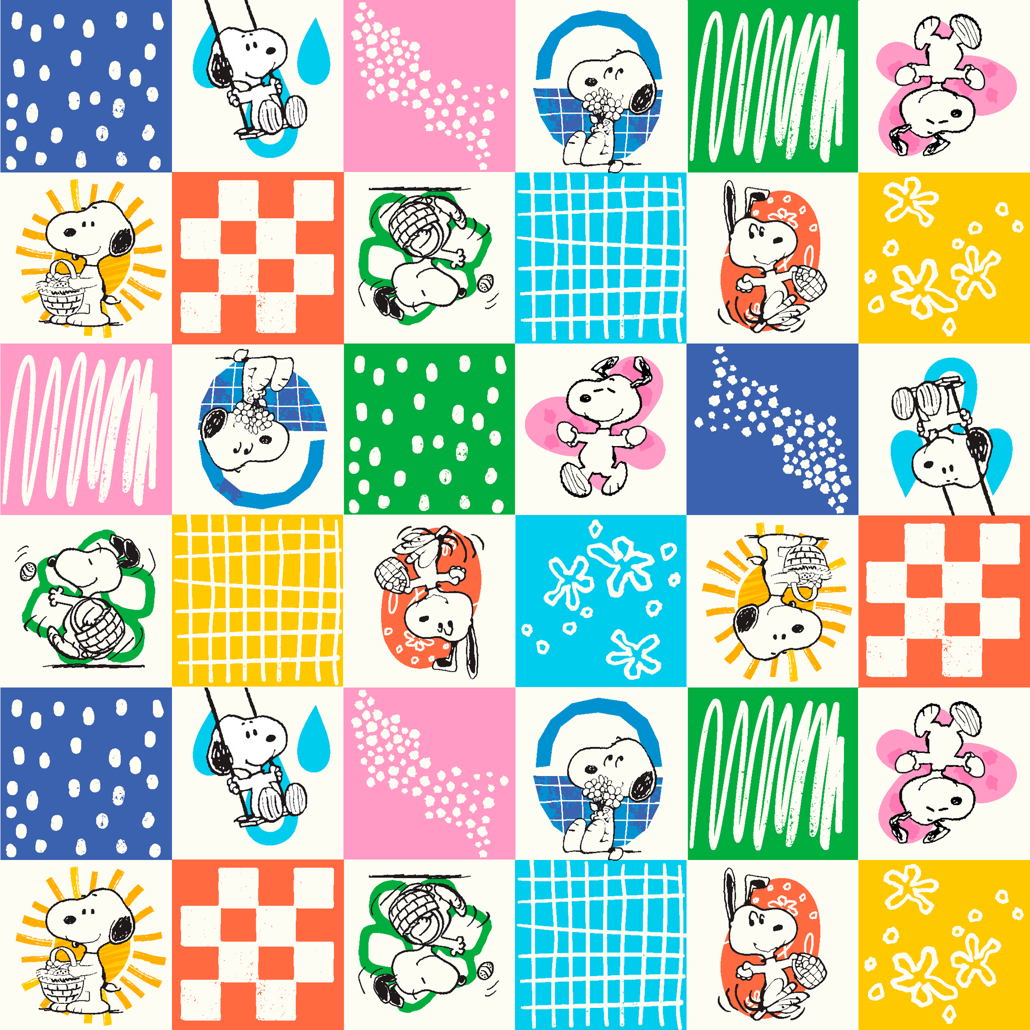 tiled preview square