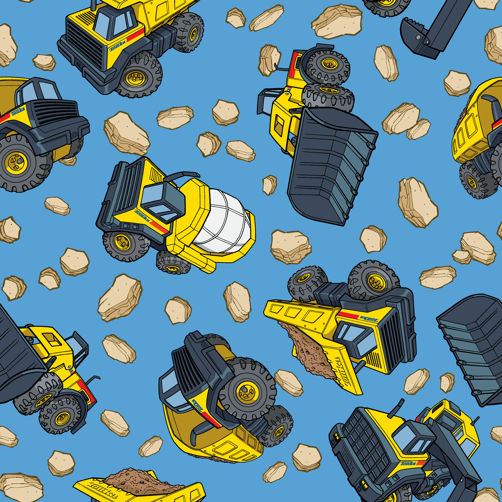 tiled preview square