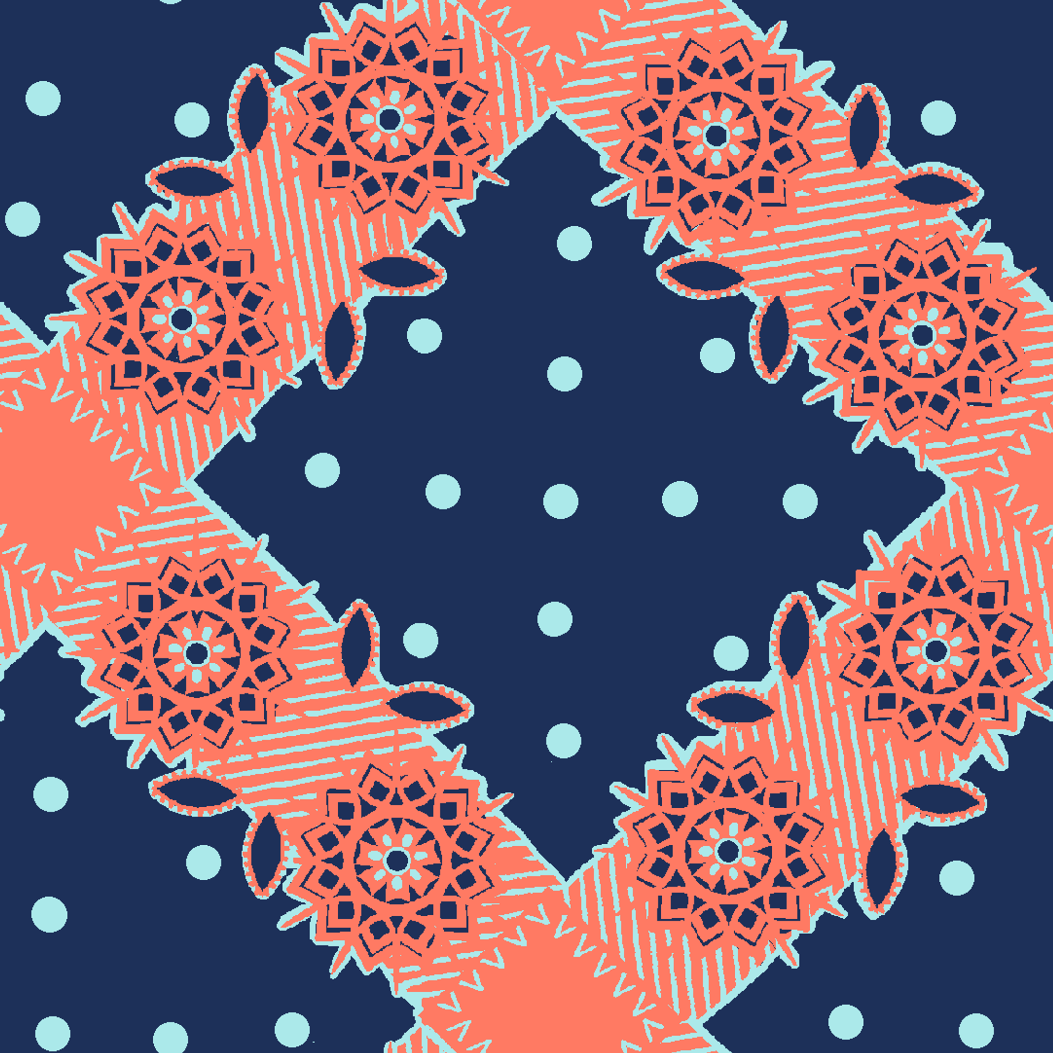 tiled preview square