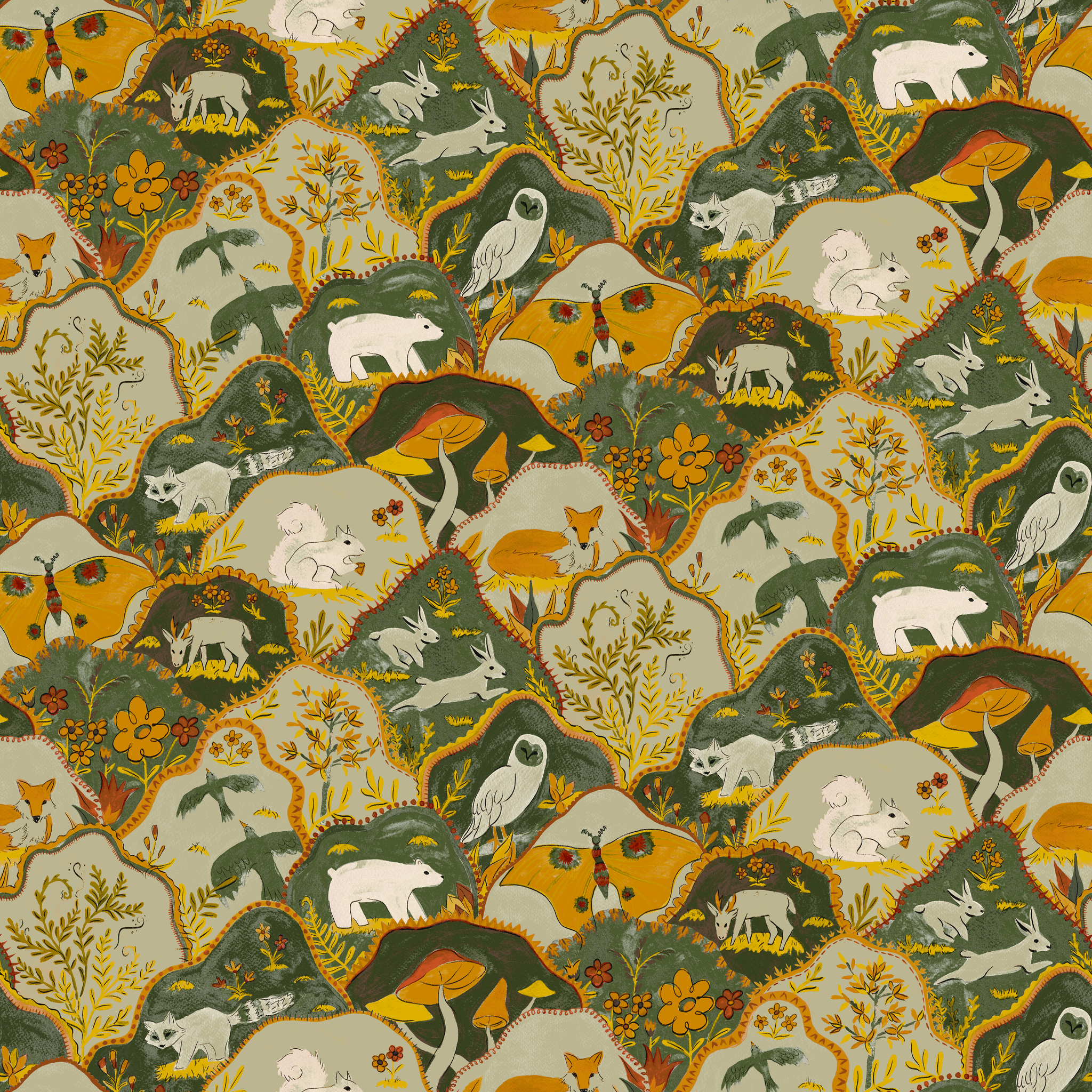 tiled preview square