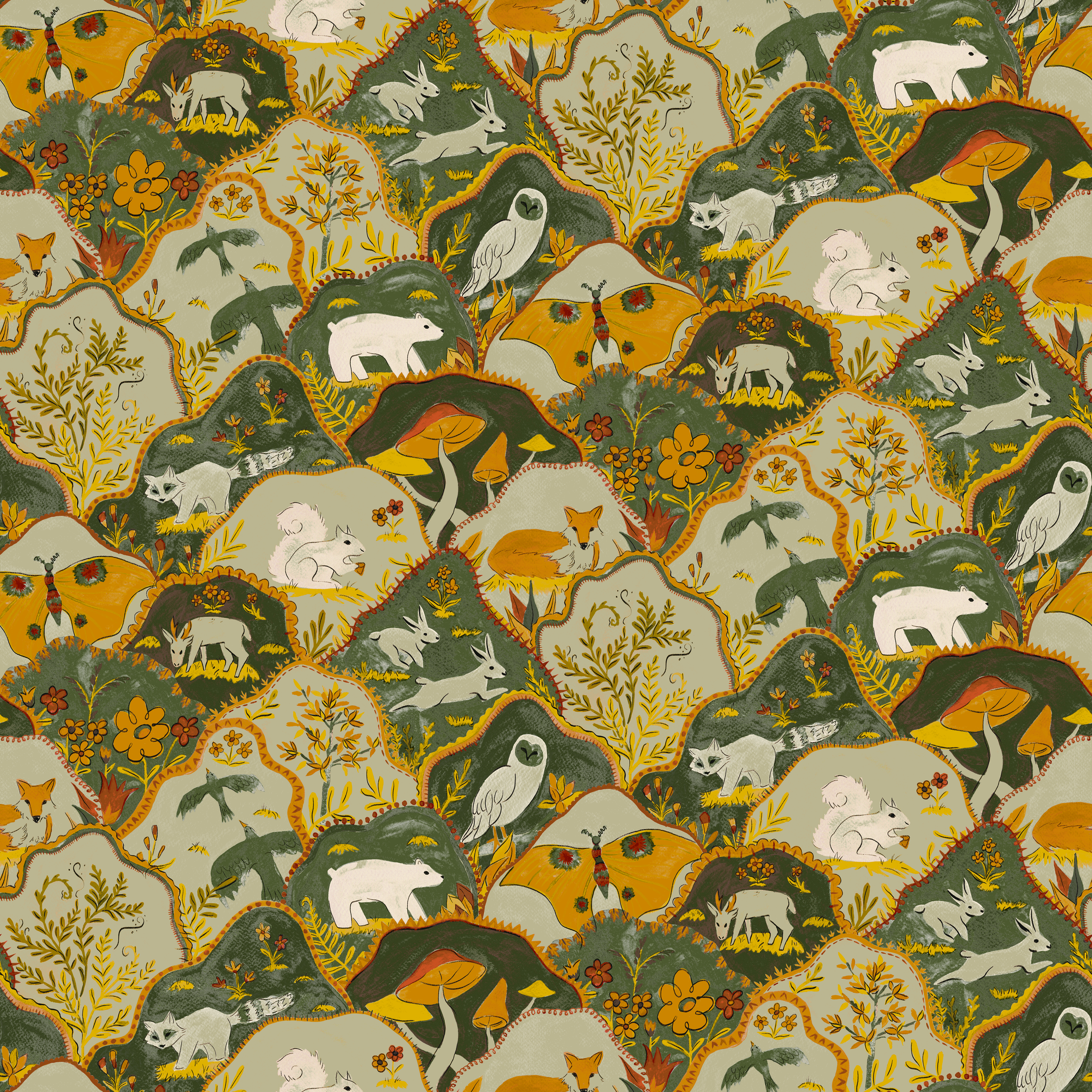 tiled preview square