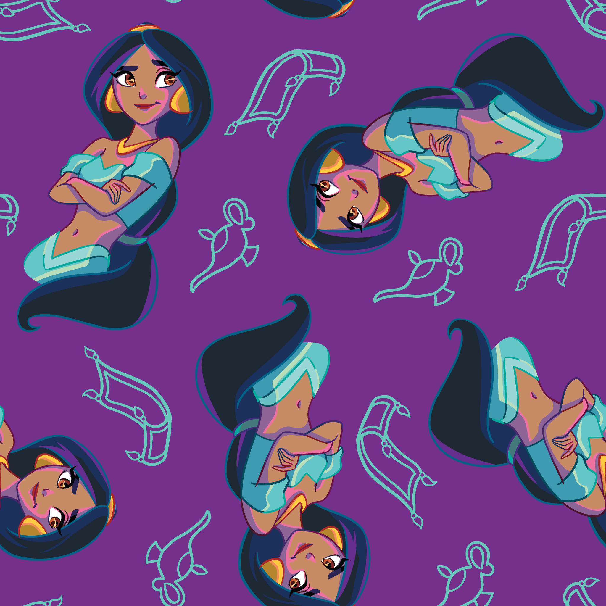 tiled preview square