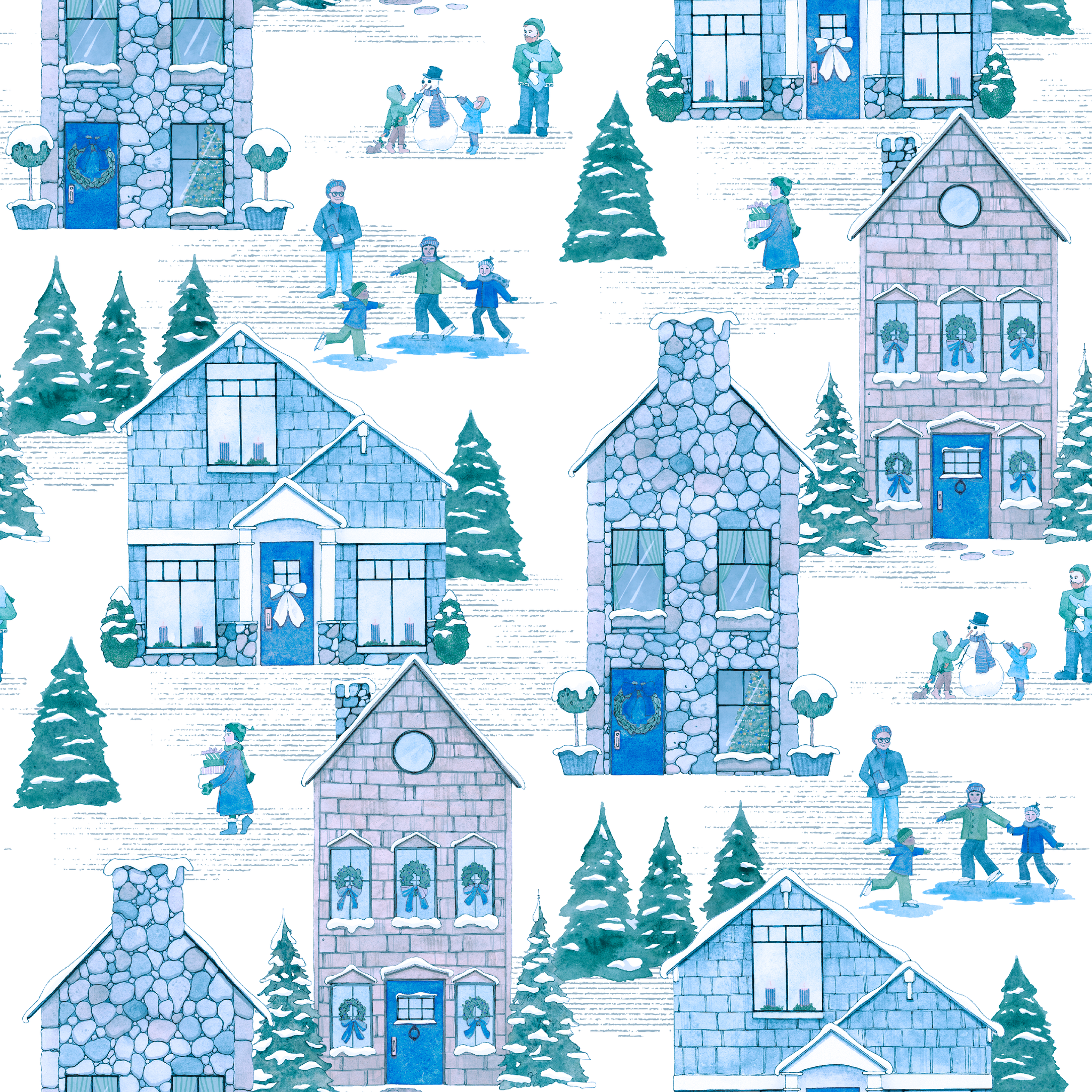 tiled preview square