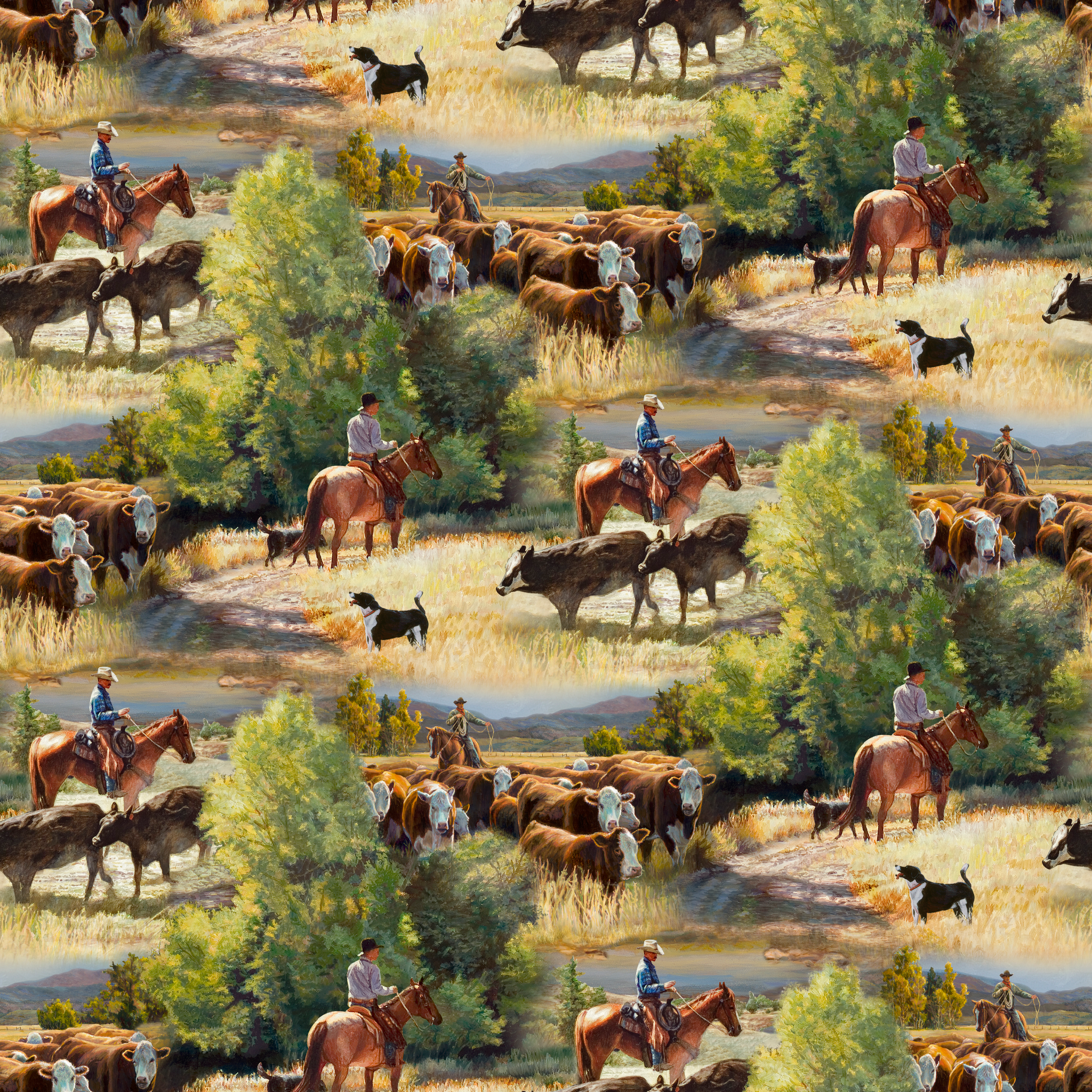 tiled preview square