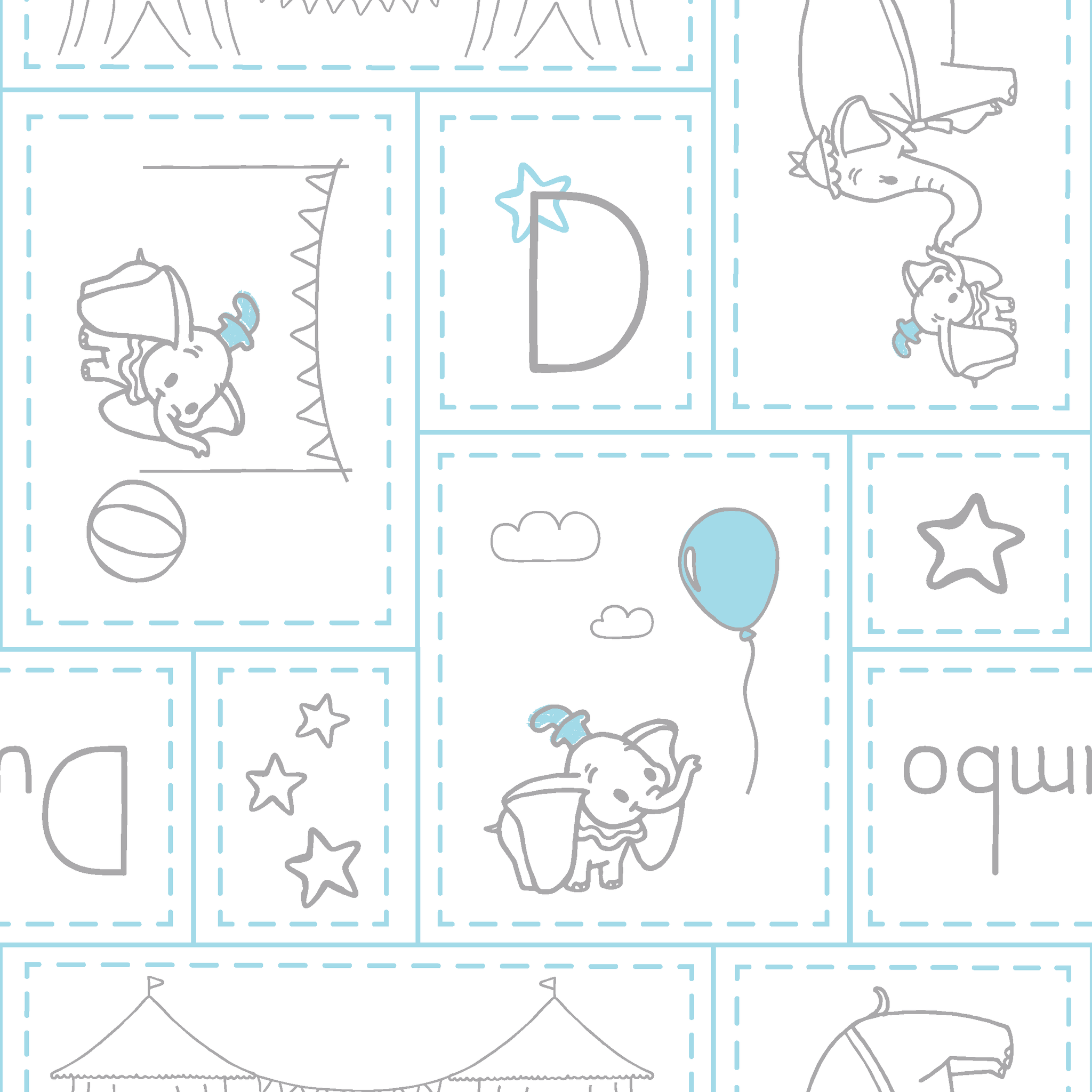 tiled preview square