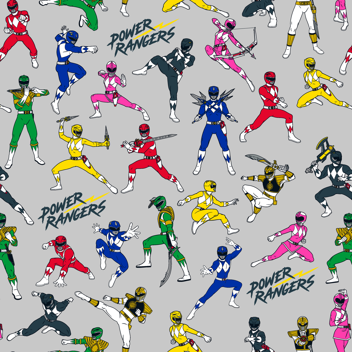 Hasbro Power Rangers Mighty Poses Wallpaper