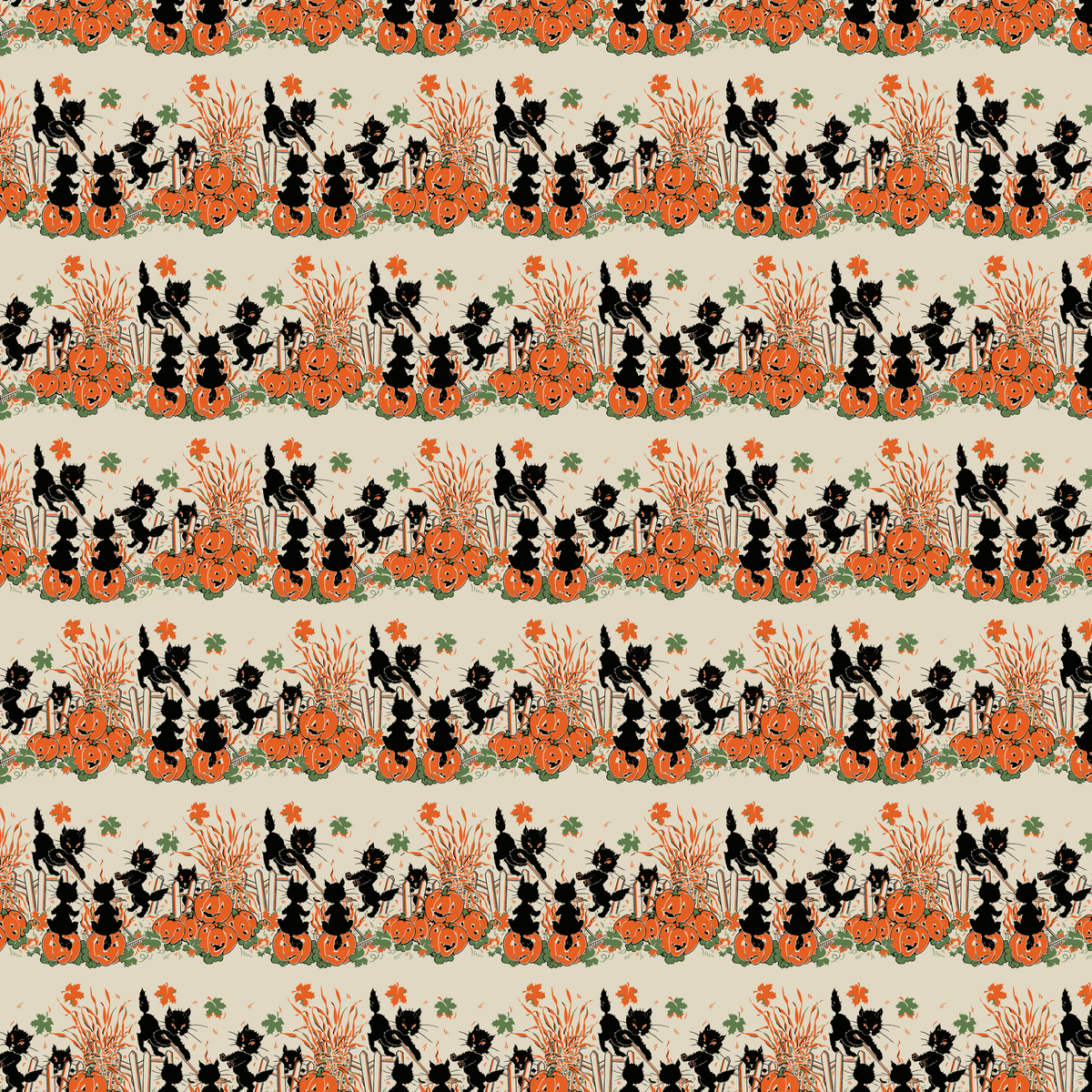 Spooky Cats on Casperita Wallpaper