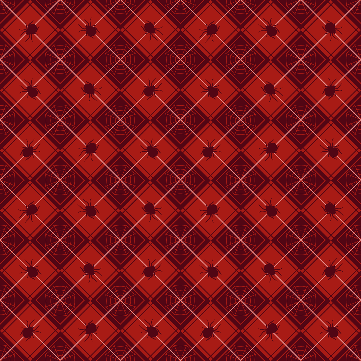 Cobwebs on Velvet Vampire Wallpaper