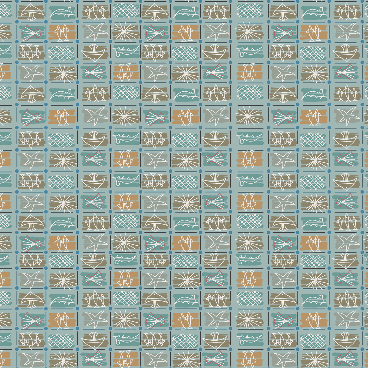 Lena on Mineral Wallpaper