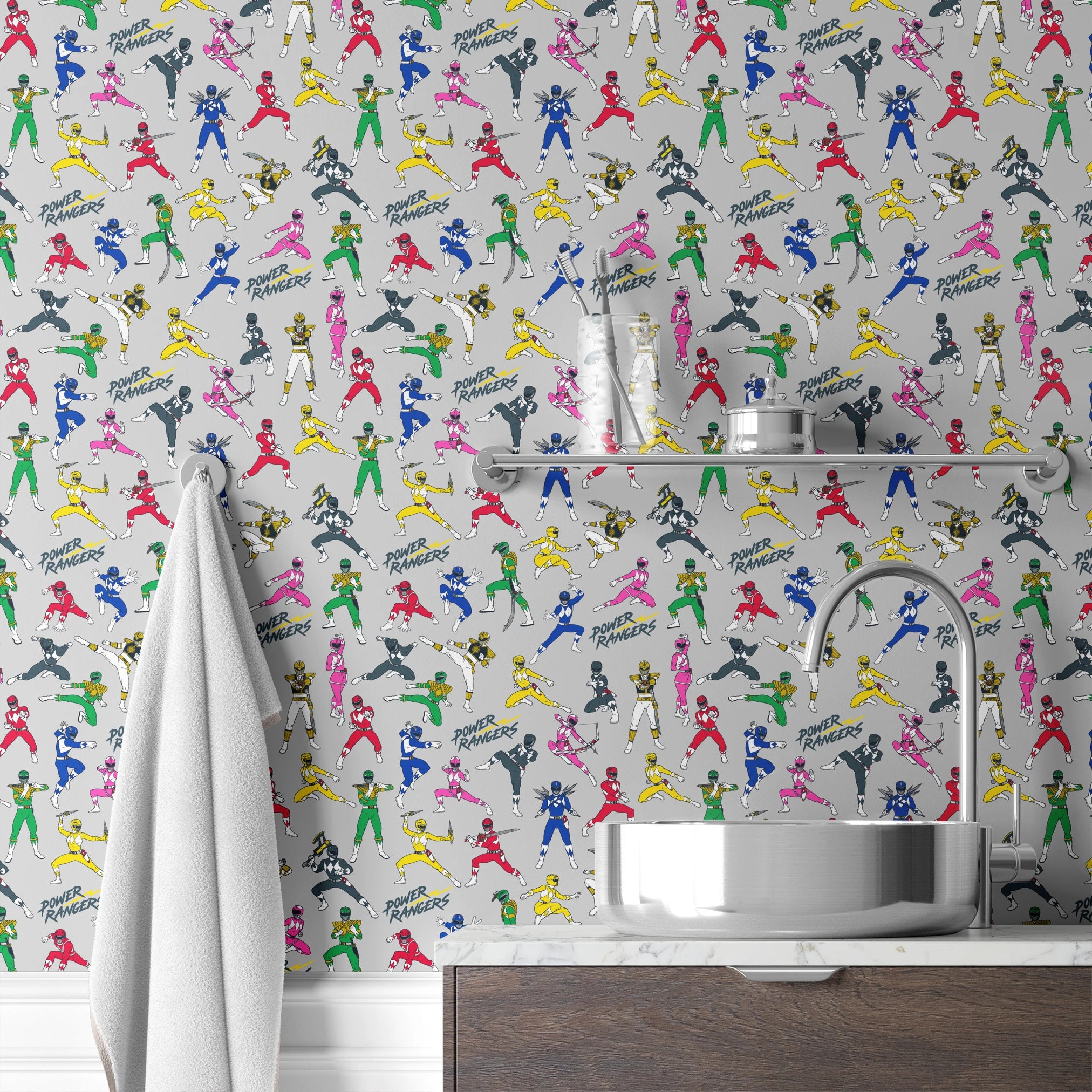 Hasbro Power Rangers Mighty Poses Wallpaper