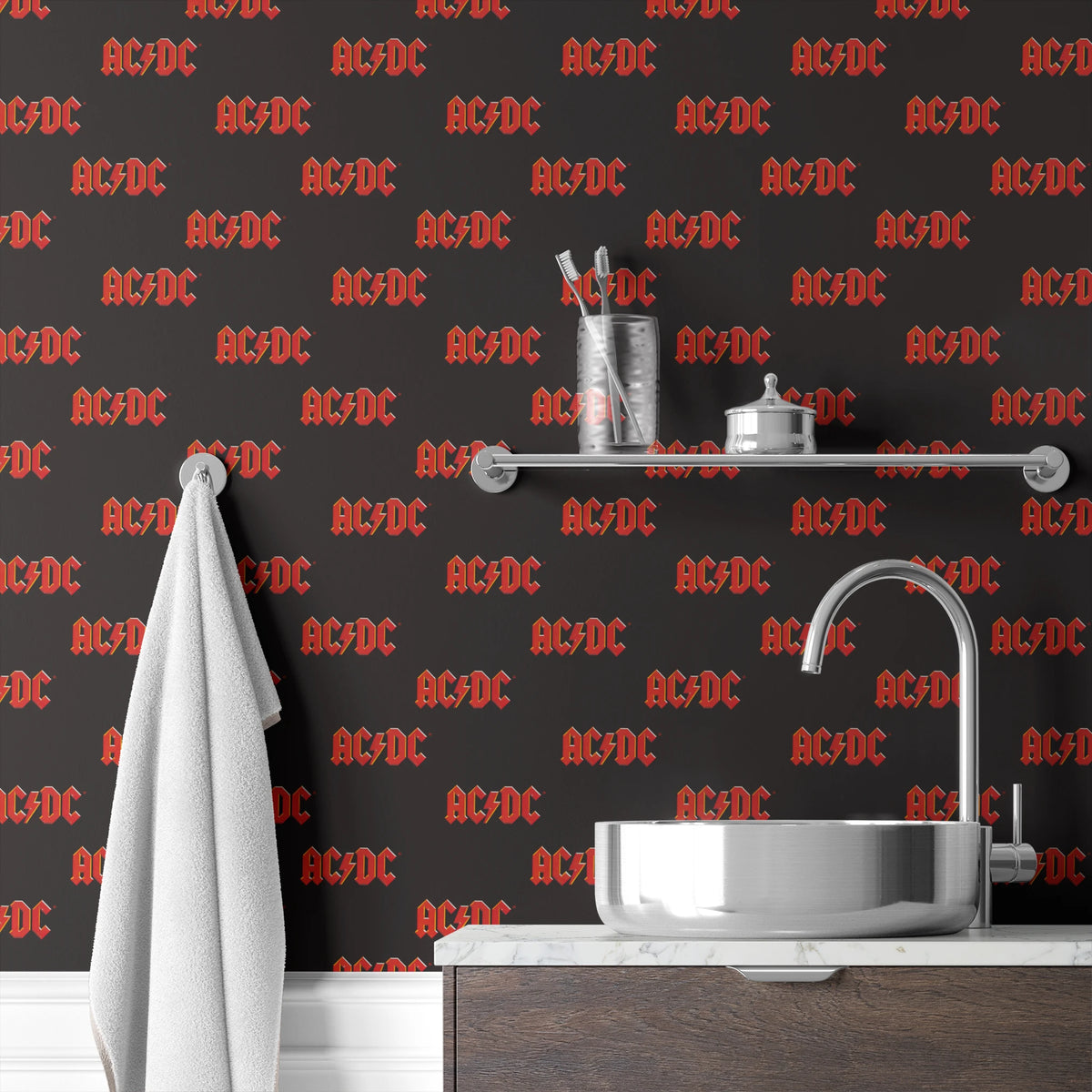 AC/DC Classic Logo Wallpaper