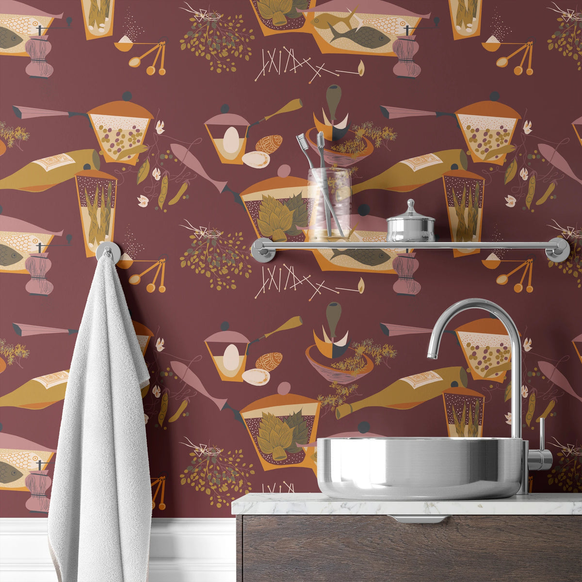 Finley on Spice Wallpaper