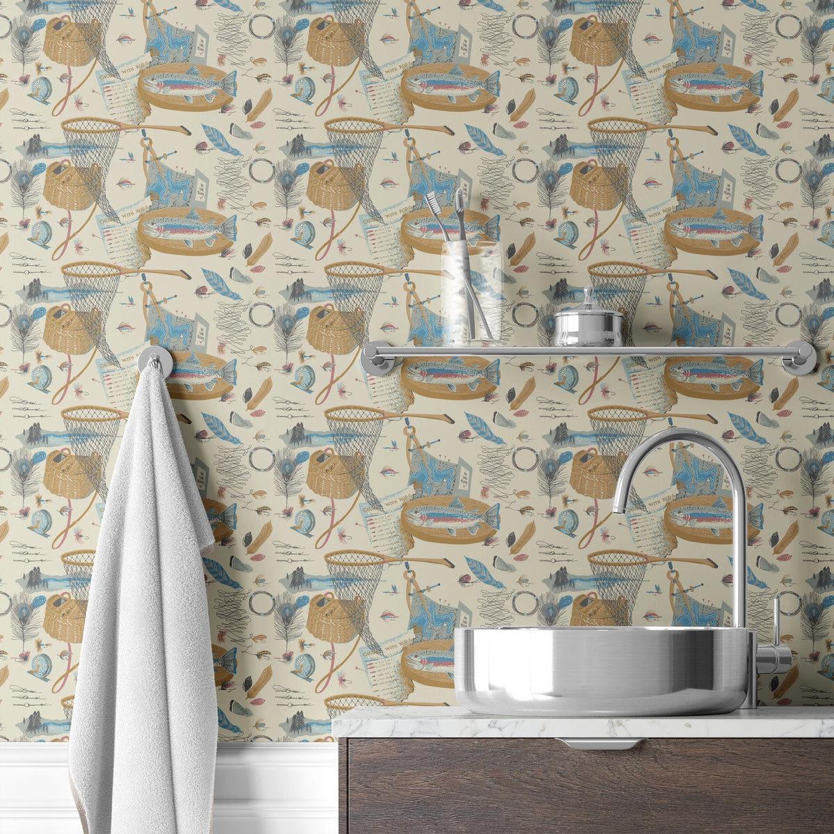 Ensley on Mineral Wallpaper