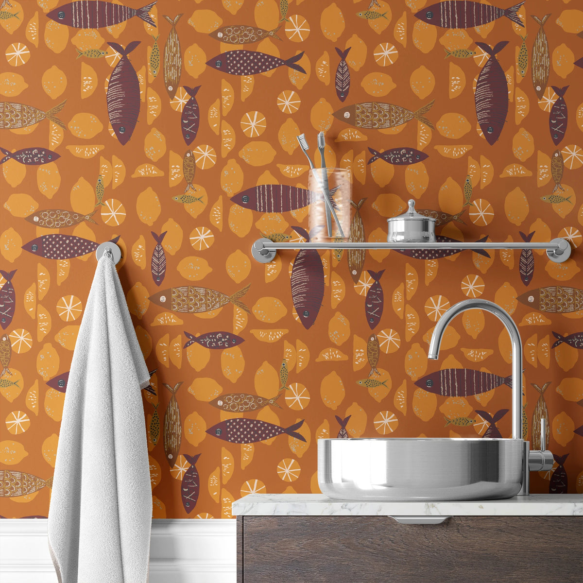 Fraser on Spice Wallpaper
