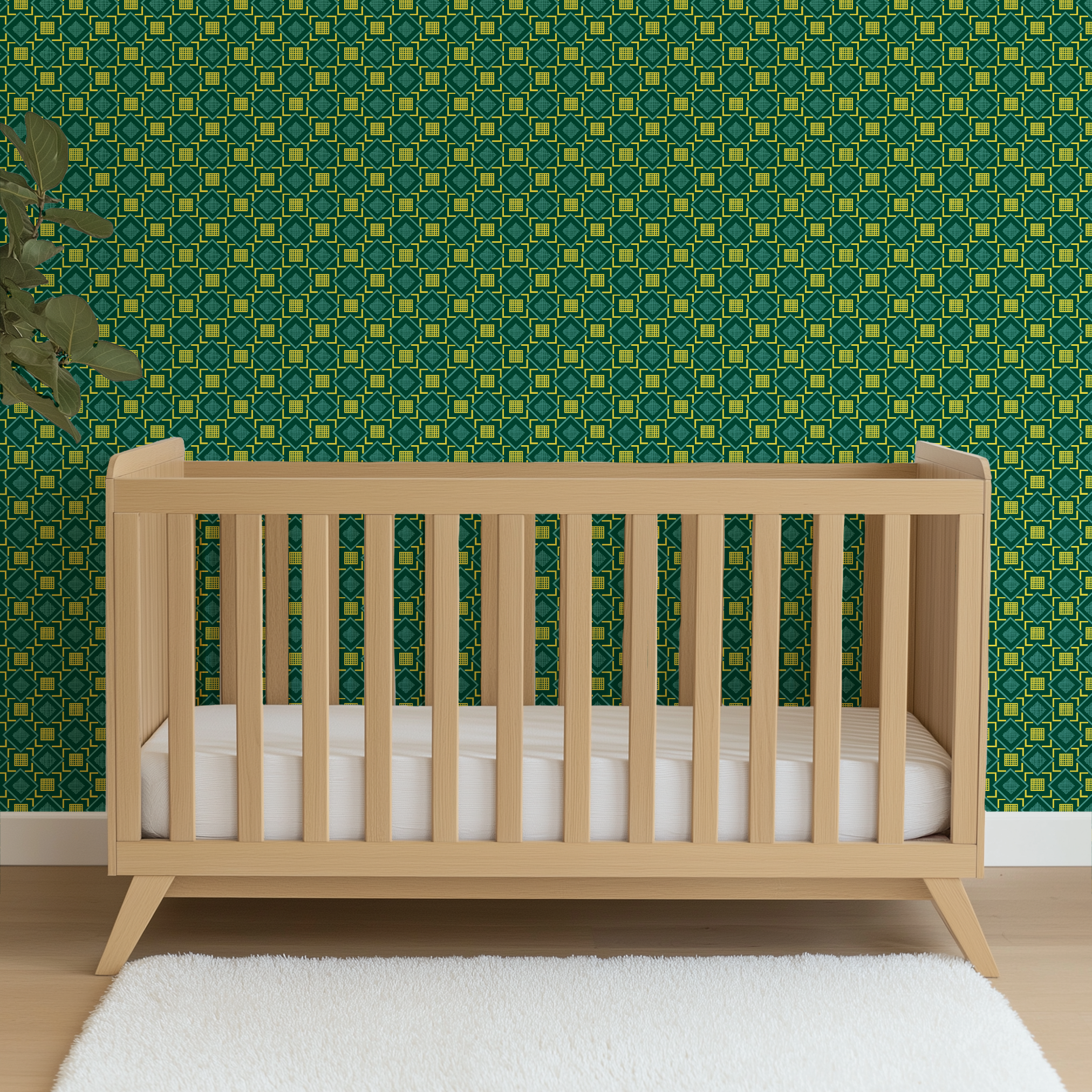 wallpaper crib mockup