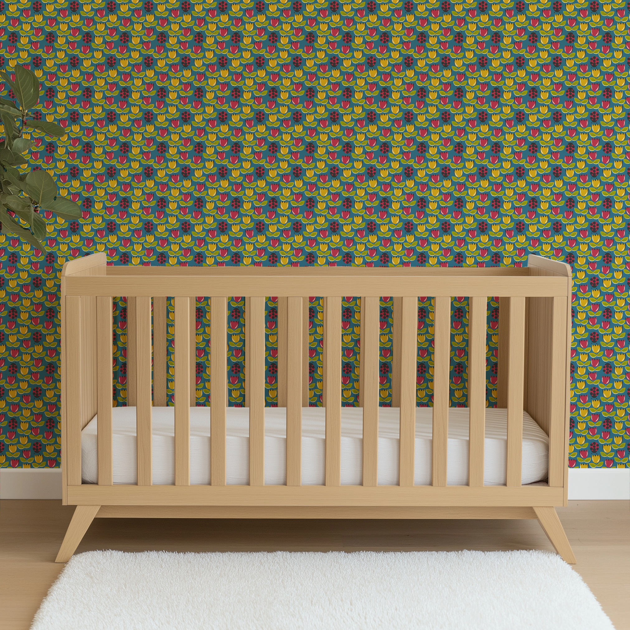 wallpaper crib mockup