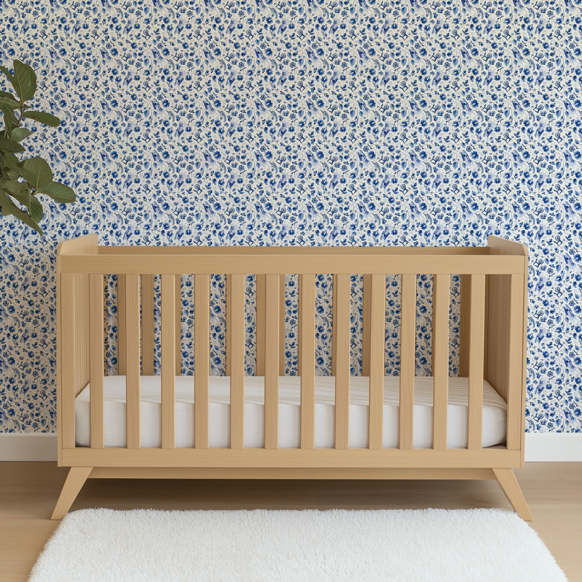 wallpaper crib mockup