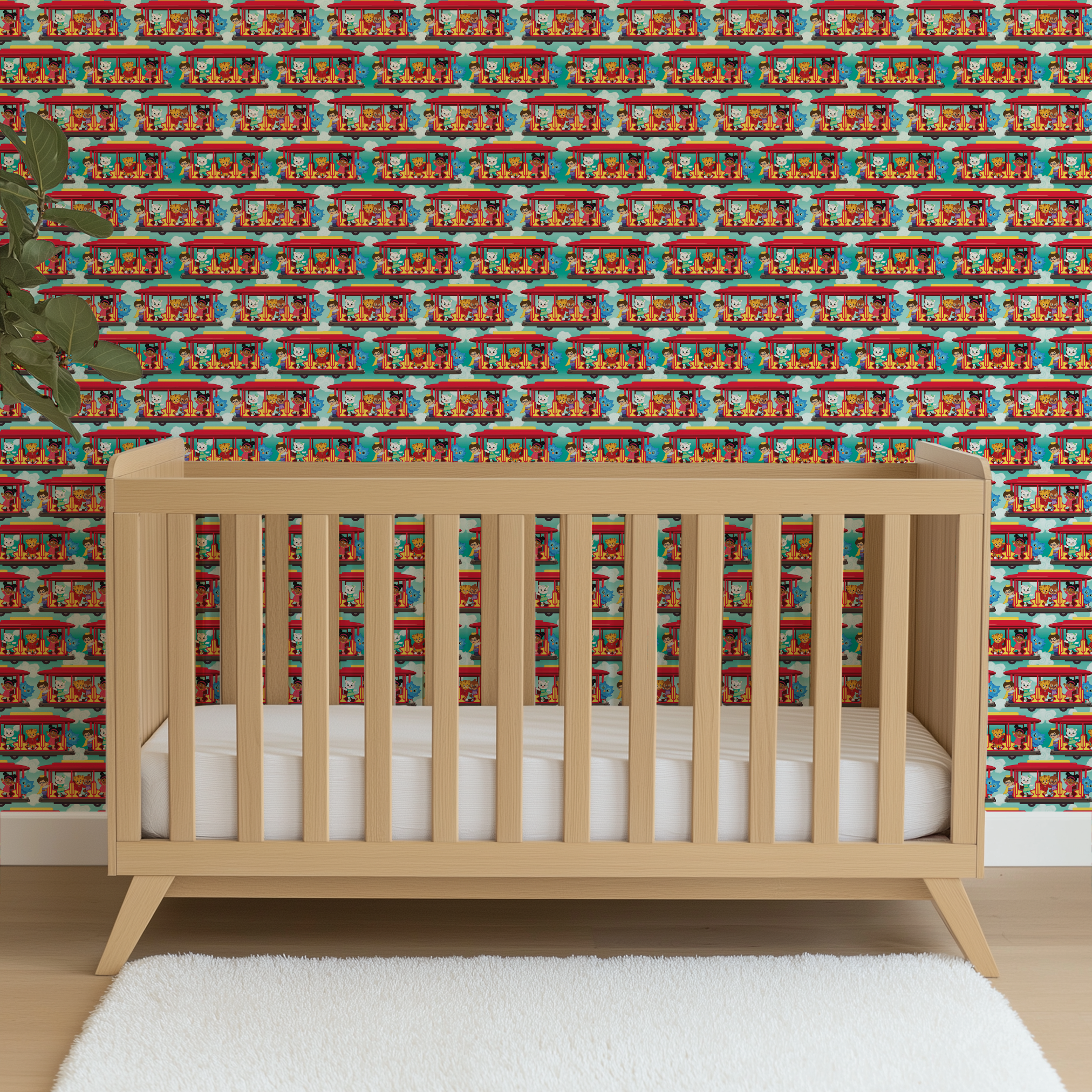 wallpaper crib mockup