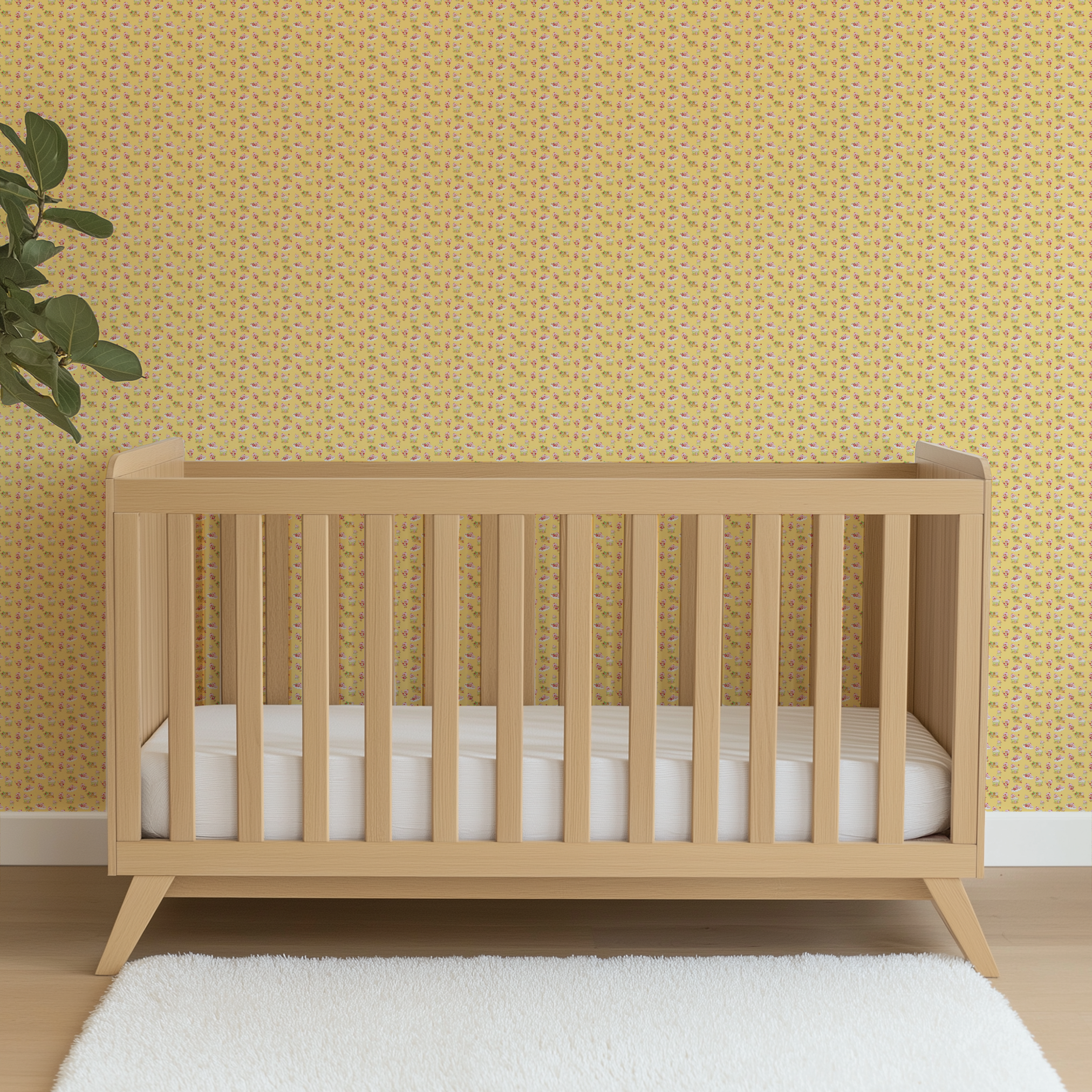 wallpaper crib mockup