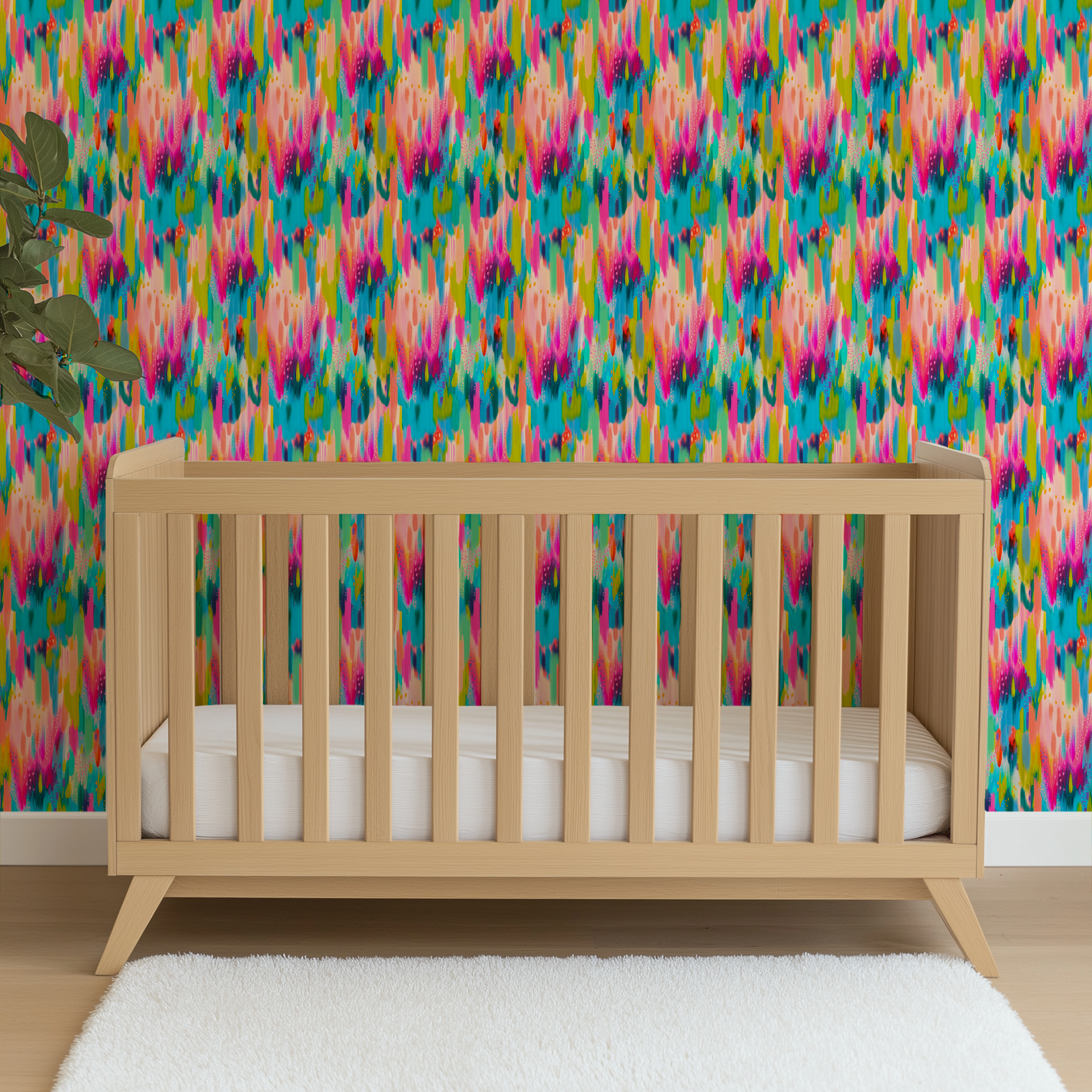 wallpaper crib mockup