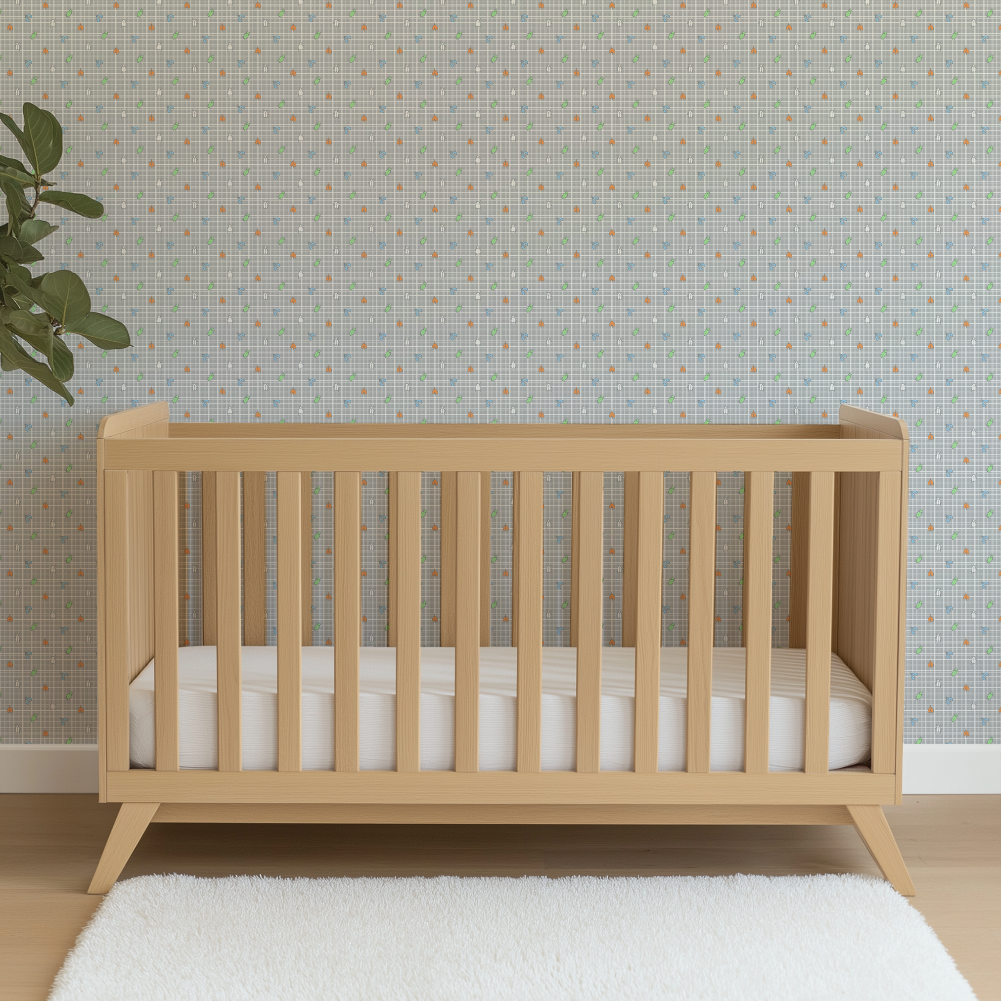 wallpaper crib mockup
