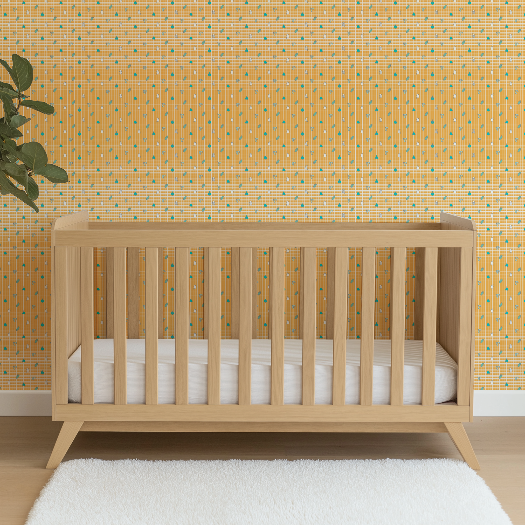 wallpaper crib mockup