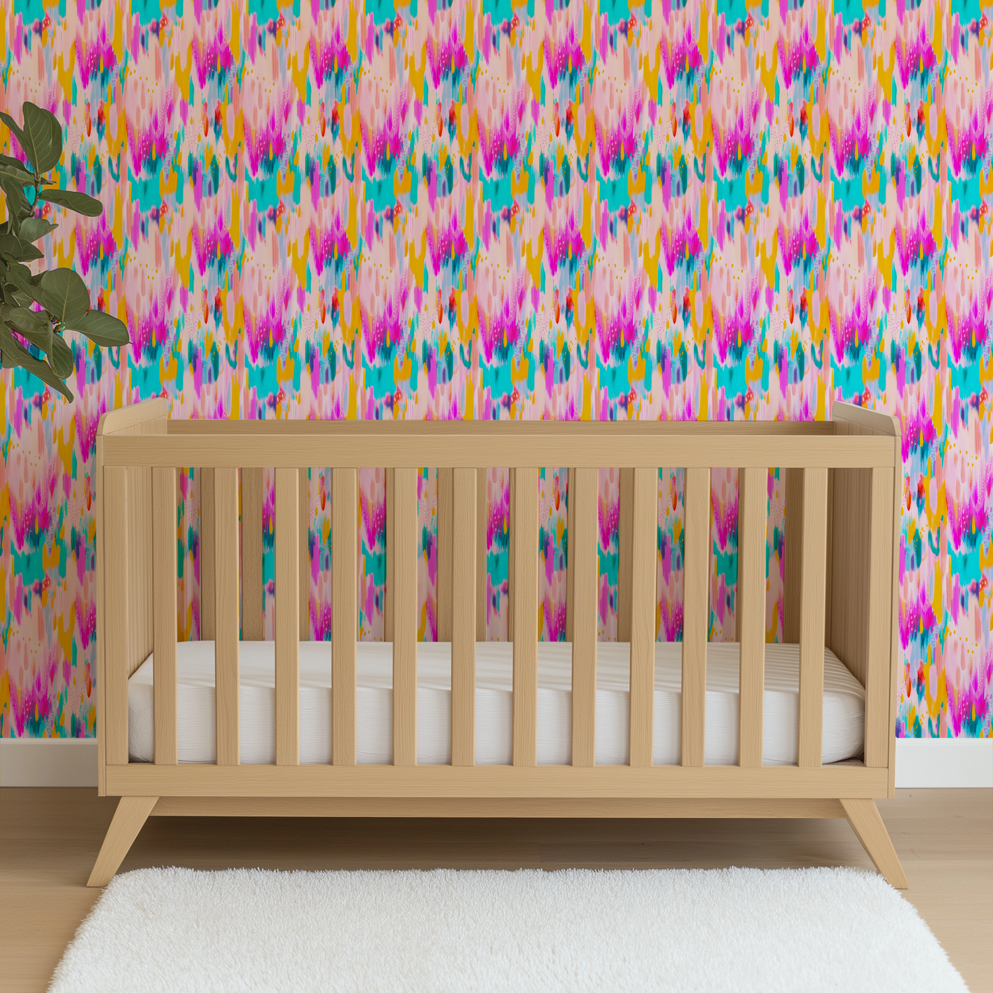 wallpaper crib mockup