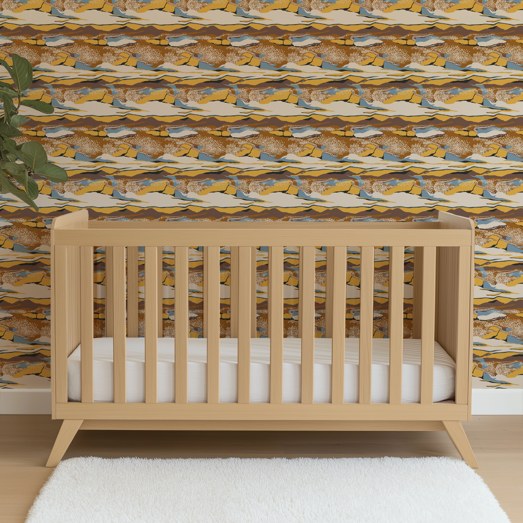 wallpaper crib mockup