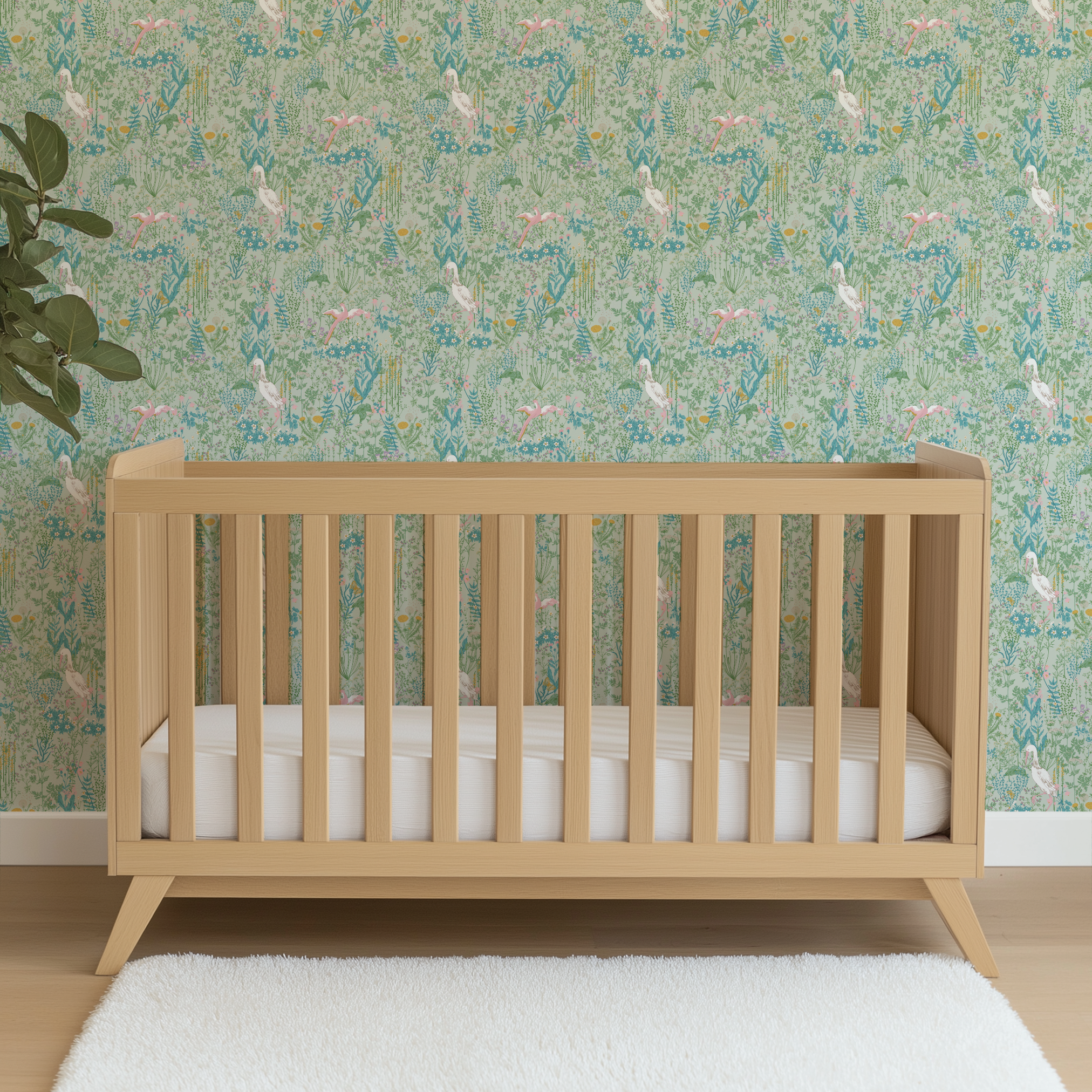 wallpaper crib mockup